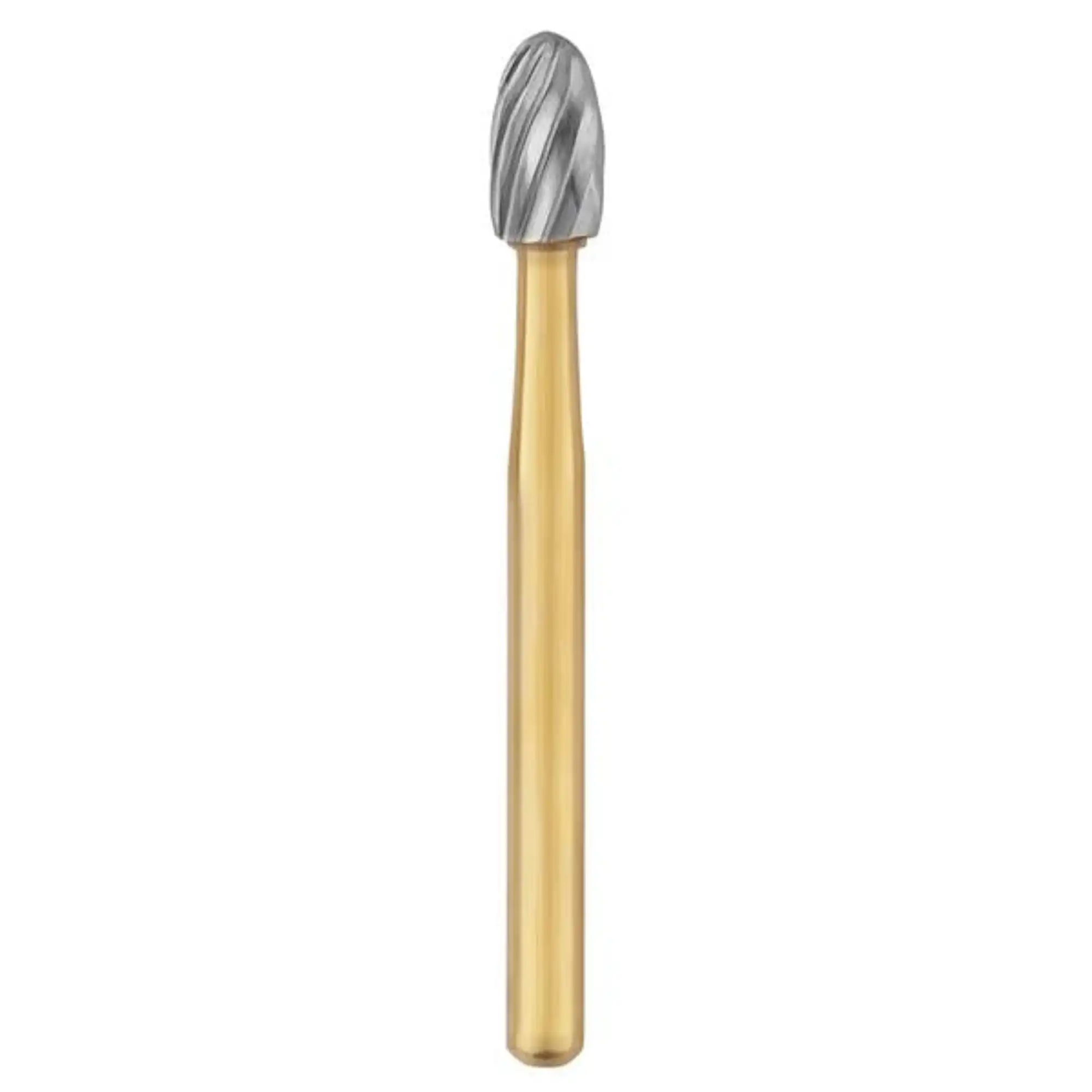 SS White FG #7379 12-Blade Egg-Shaped Trimming & Finishing Carbide Bur, Friction Grip, 100/Bx thumbnail 2