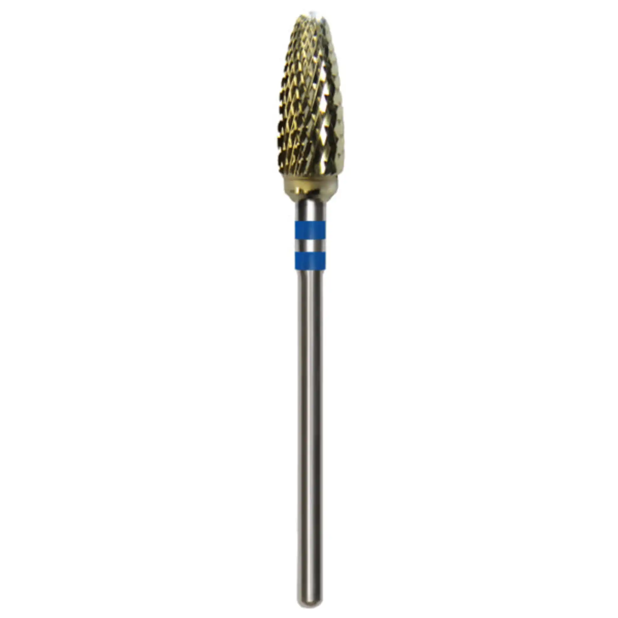 SS White Great White Lab Series Carbide Bur, E Series, Round-End Taper Cross Cut, HP (2.35mm Shank), 6.0mm Head Diameter, 14.0mm Cut Length, GW251-060E-4 (ISO 275) thumbnail 2