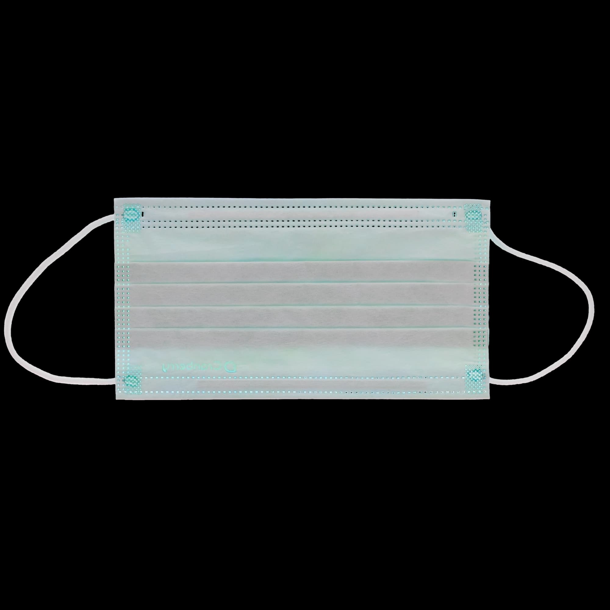 Cranberry Cosmo Procedure Face Mask, ASTM Level 3, 4-Ply, Earloop, Galactic Green, 50/Box, C2700GG thumbnail 11