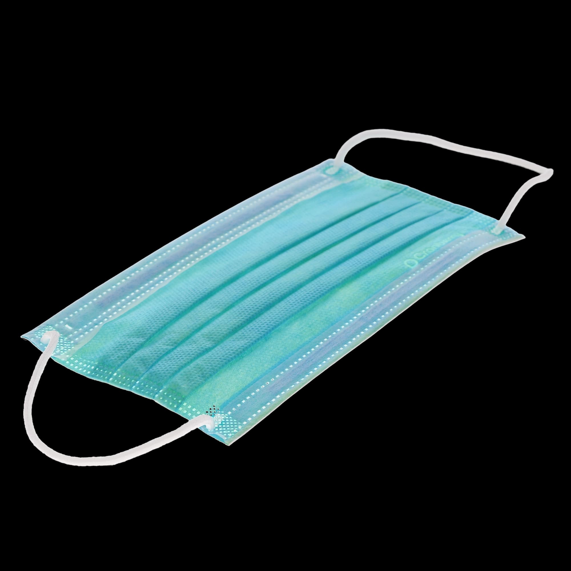 Cranberry Cosmo Procedure Face Mask, ASTM Level 3, 4-Ply, Earloop, Galactic Green, 50/Box, C2700GG thumbnail 12