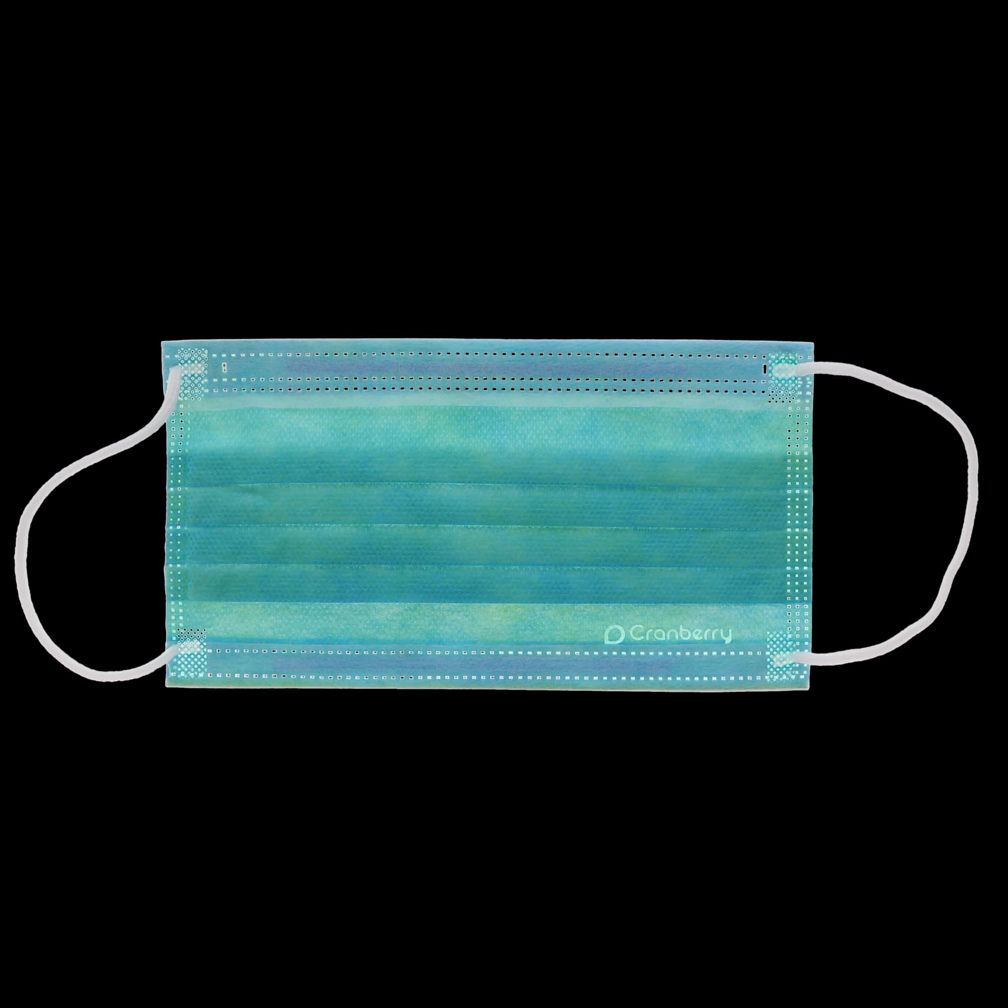 Cranberry Cosmo Procedure Face Mask, ASTM Level 3, 4-Ply, Earloop, Galactic Green, 50/Box, C2700GG thumbnail 10