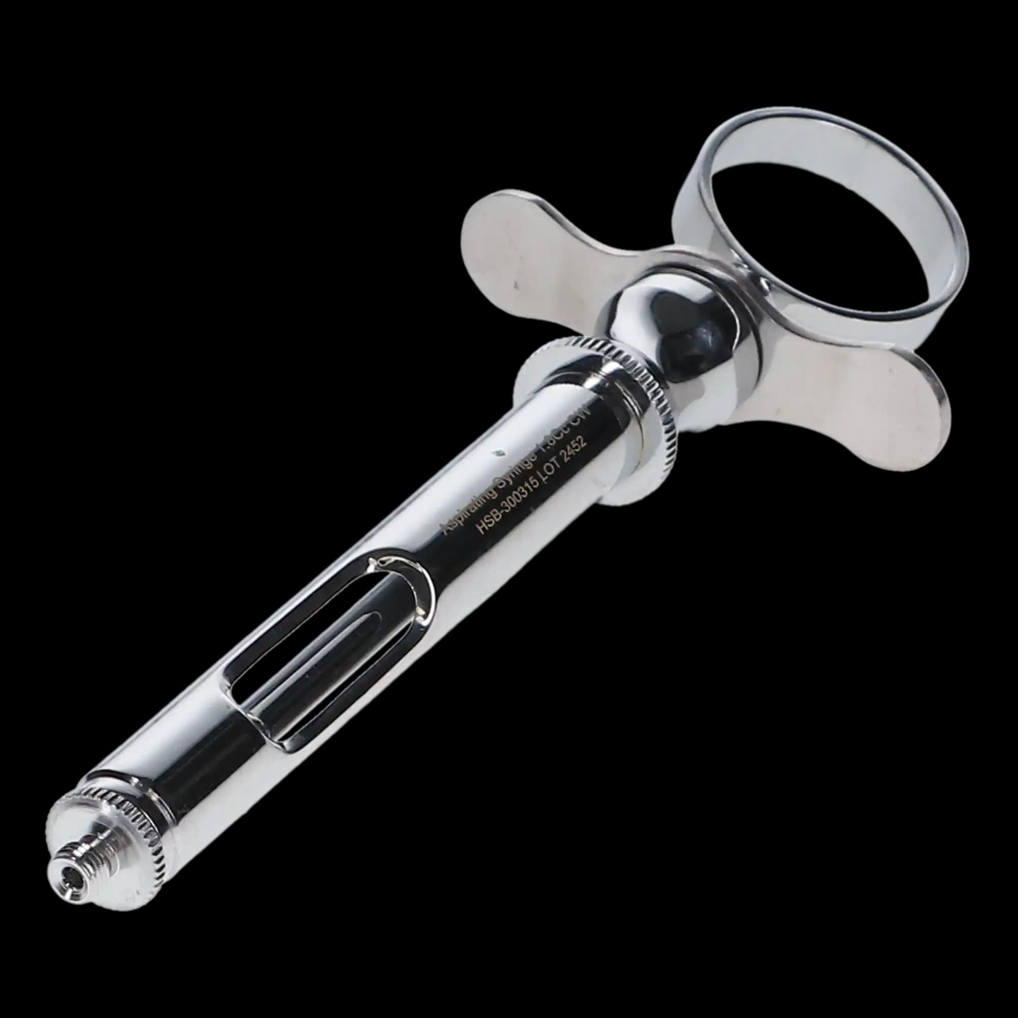 HSB Aspirating Syringe 1.8cc Type CW, Stainless Steel, 300315 thumbnail 2