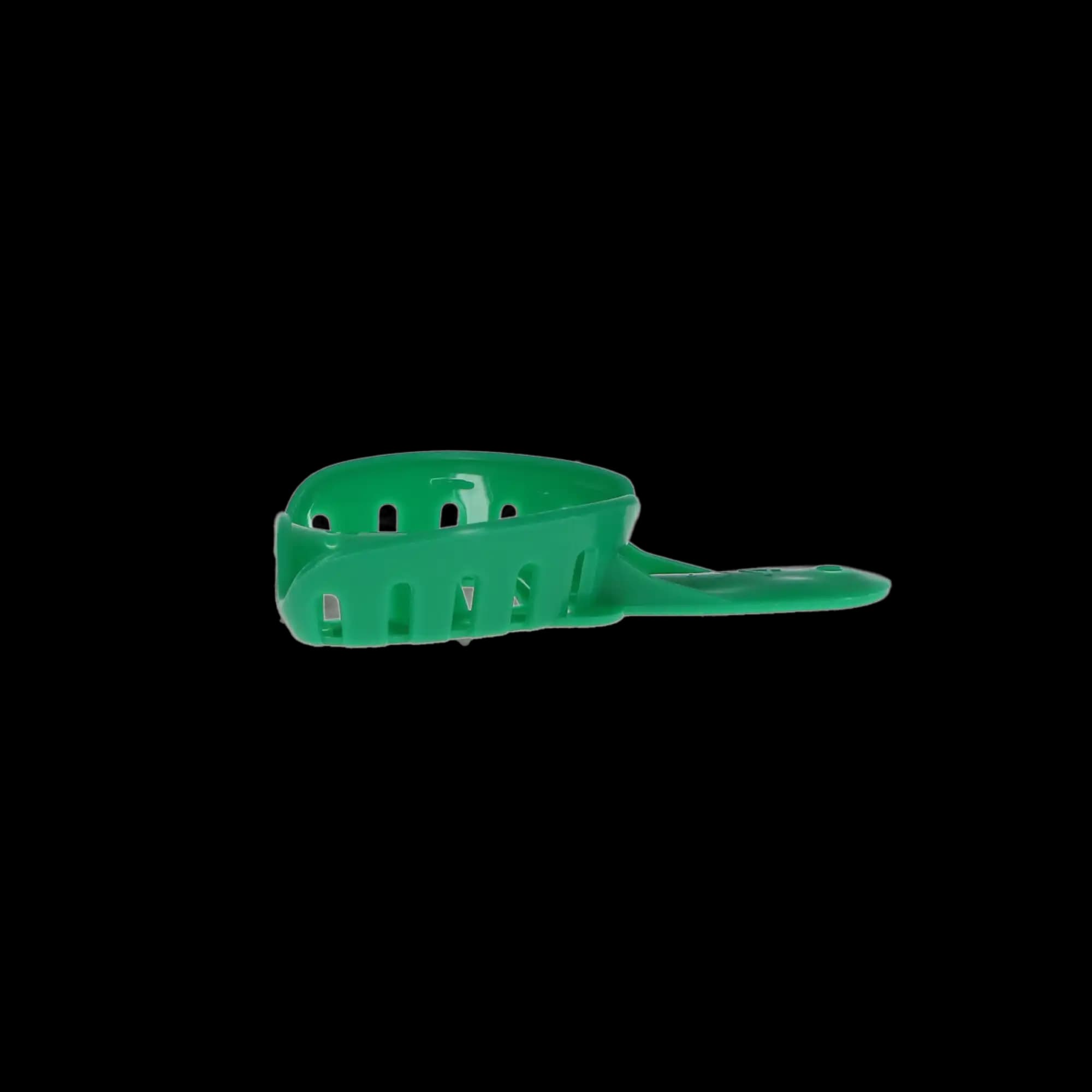 Excellent-Colors Disposable Perforated Orthodontic Impression Trays, #4 Adult Small Upper, Green, 25/Pk, ITO-4U thumbnail 2