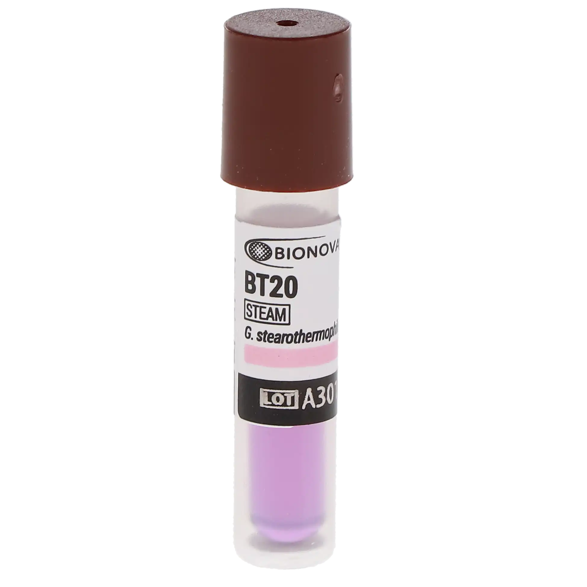 Biological Indicators 24hr Steam Sterilization Monitoring Vials, 100/Box, 100581 - Biological Indicators 24hr 100/Box, 100581 - Image 1