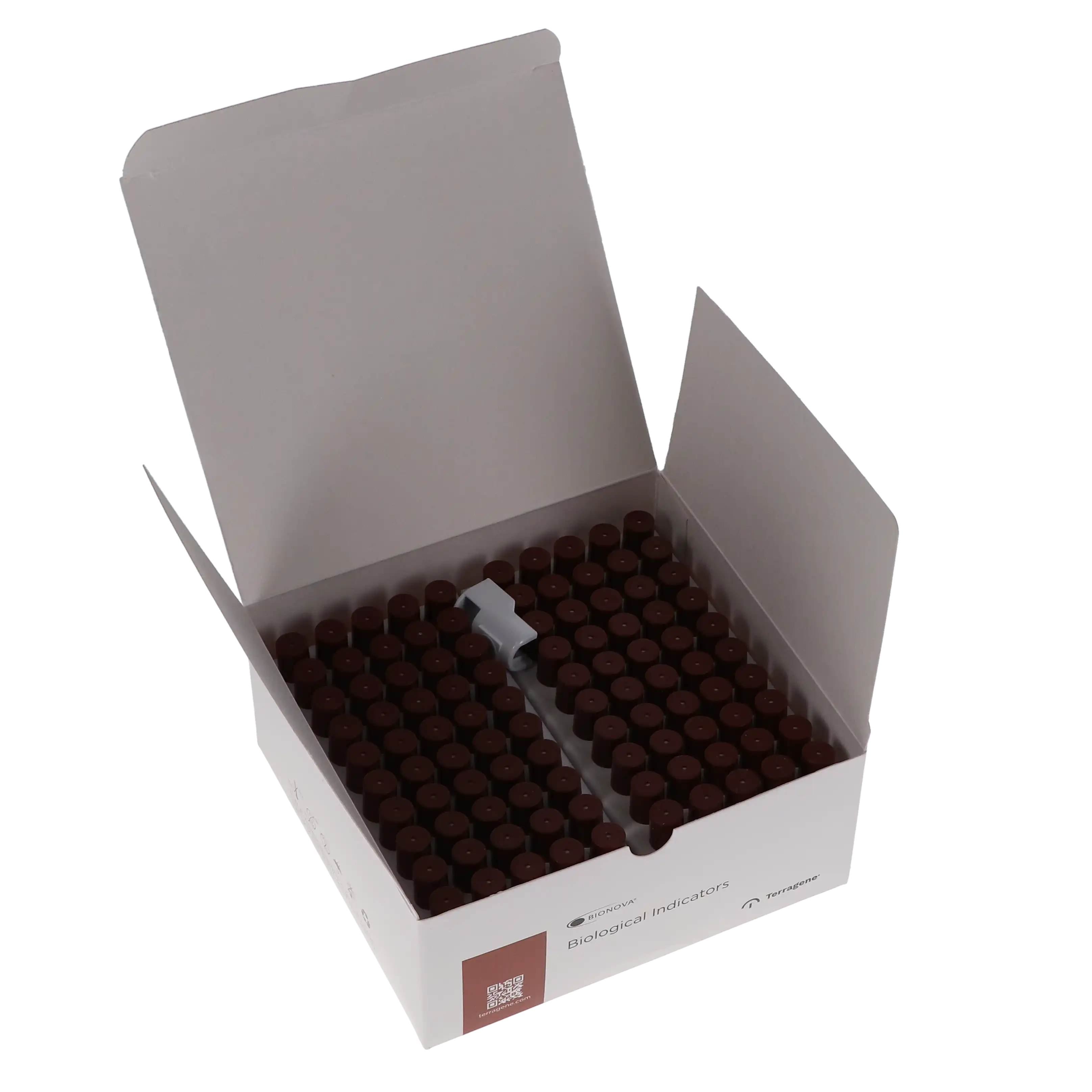 Biological Indicators 24hr Steam Sterilization Monitoring Vials, 100/Box, 100581 thumbnail 2