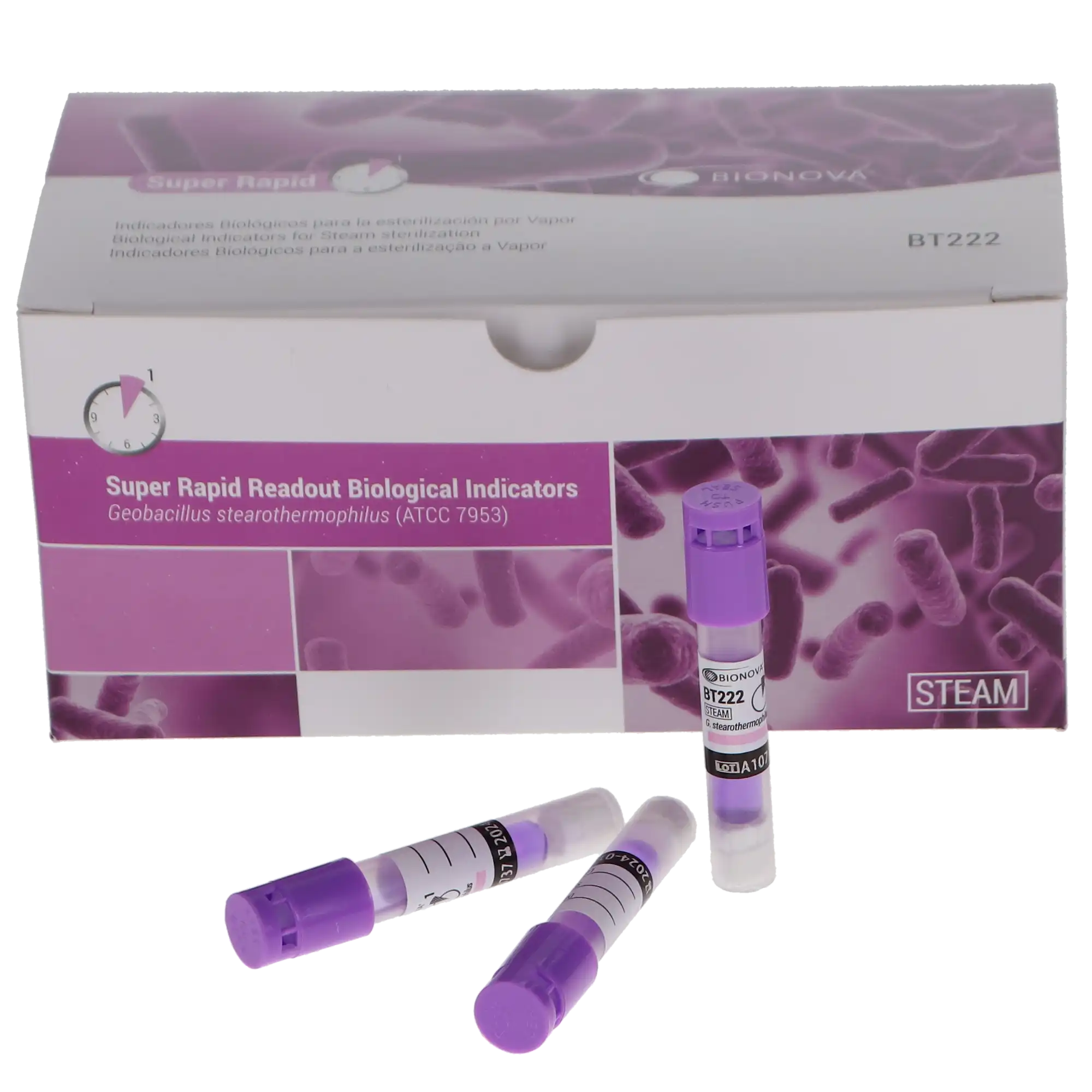 Biological Indicators, Super Rapid, 1hr, 50/Box, 100582 thumbnail 2