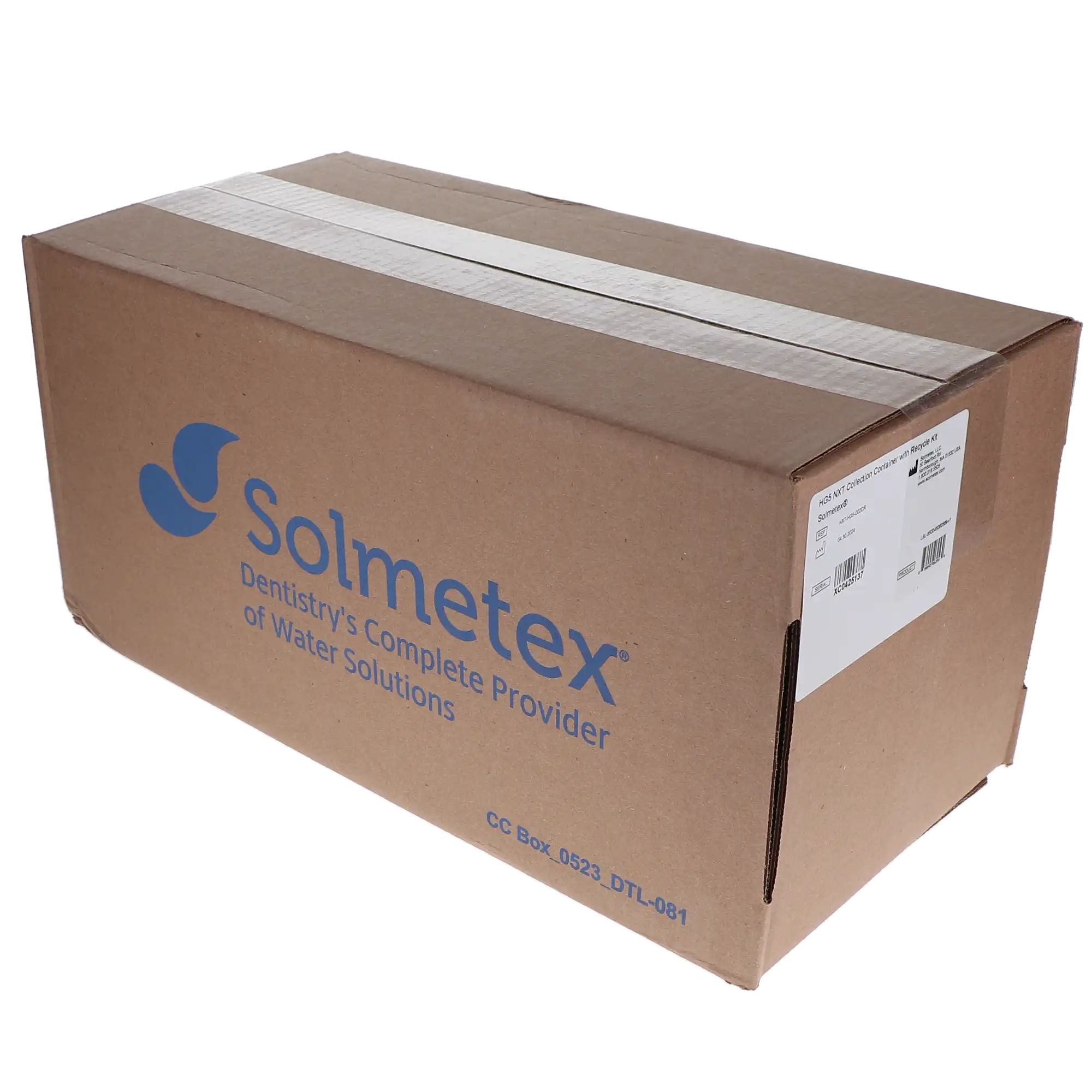 Solmetex NXT Hg5 Replacement Collection Container with Recycle Kit, NXT-HG5-002CR thumbnail 4