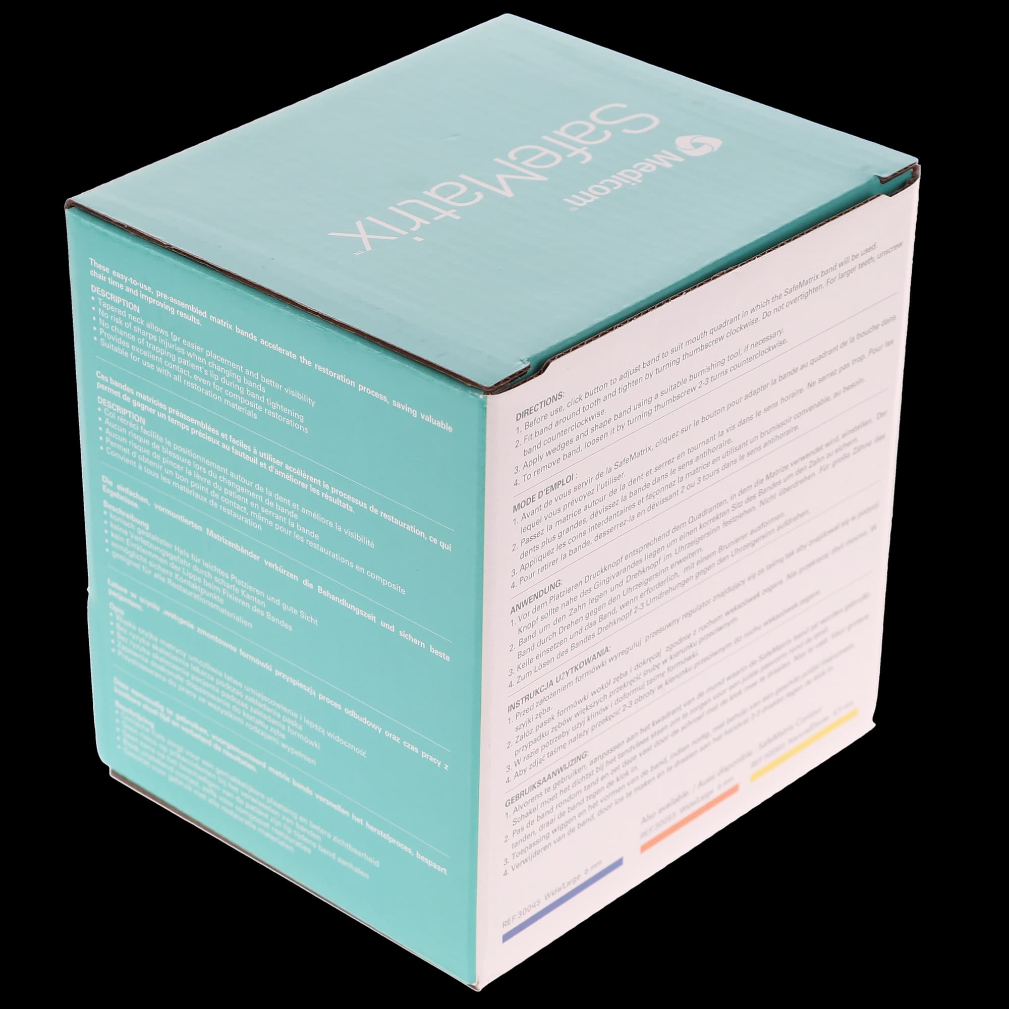Medicom SafeMatrix Single-Use Matrix Bands, Narrow 4.5mm, Green, 50/Box, 30050 thumbnail 13