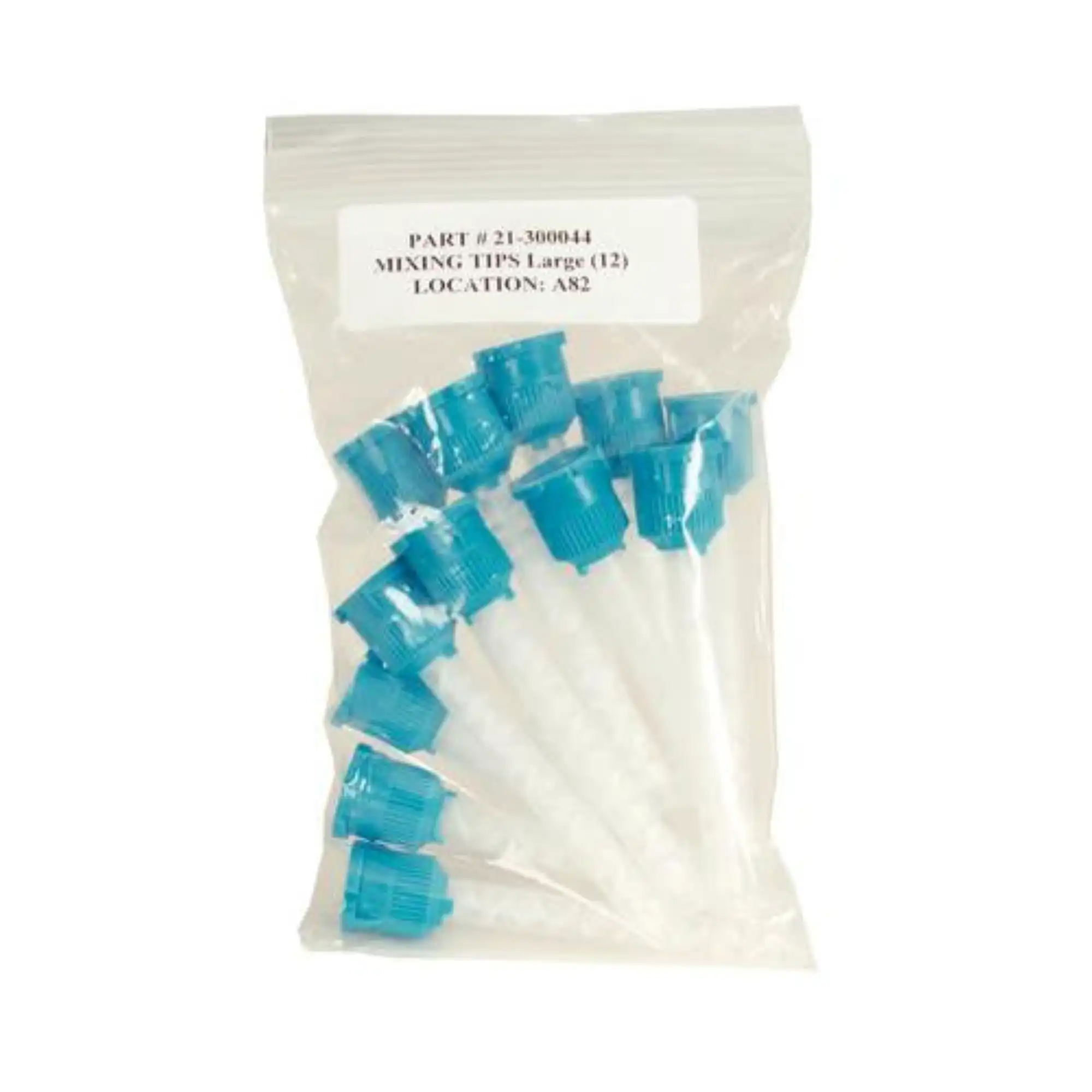 Perfectim HP Mixing Tips, Heavy Body, Green/Teal, 6.5 mm, 12/Pk, 21-300044 thumbnail 2