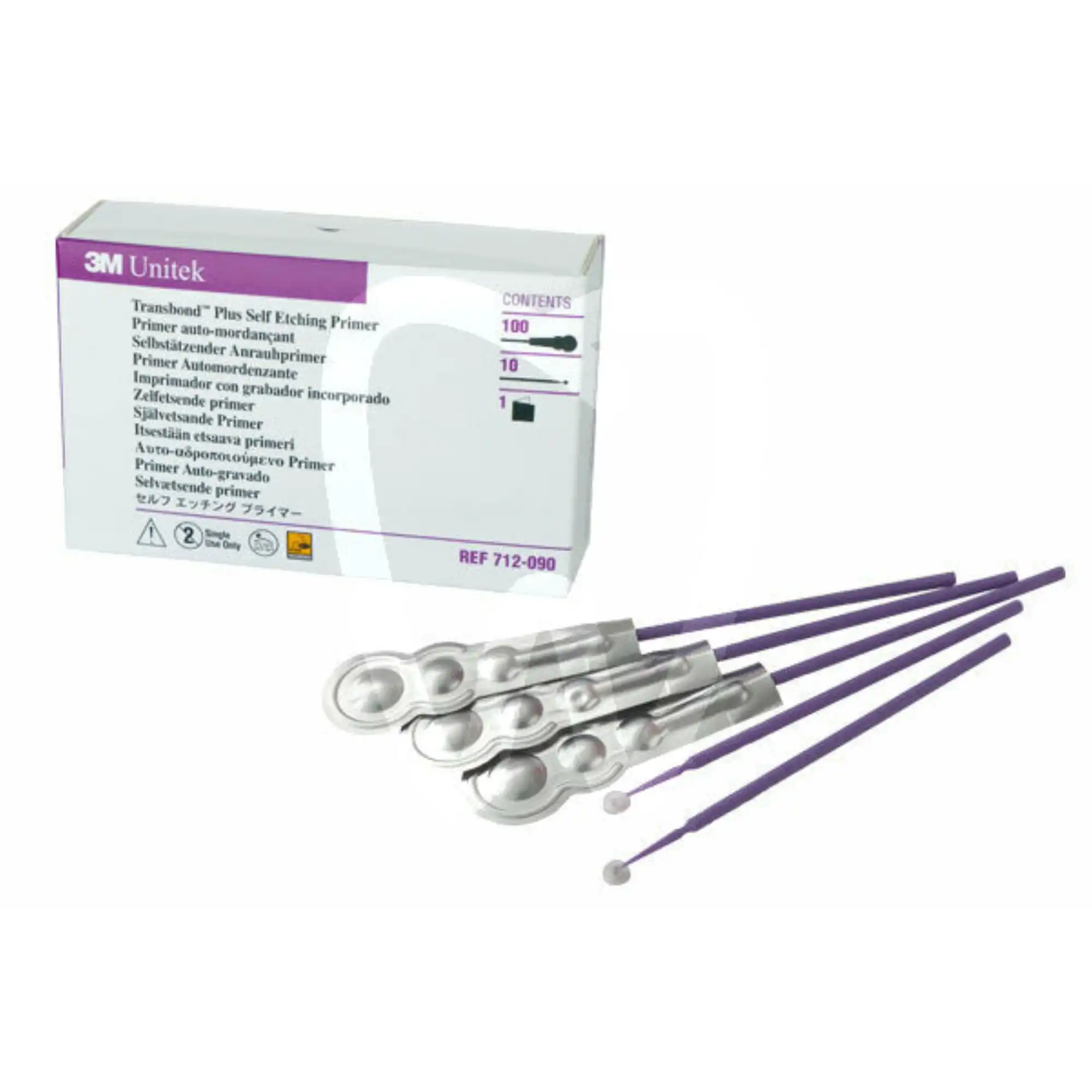 3M Transbond Plus Self Etching Primer, Single Use, Light-Cure, 100/Pk, 712-090 thumbnail 7