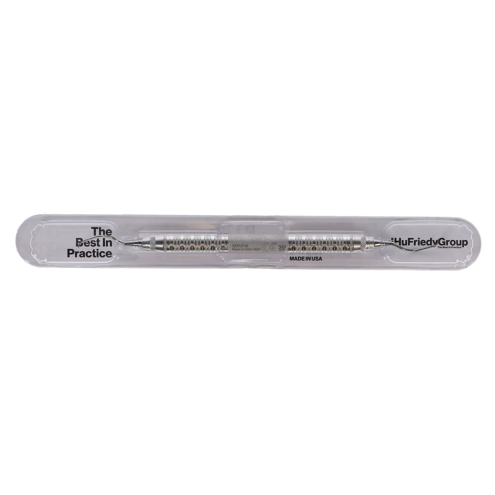 Hu-Friedy Mini Five Gracey Curette 13/14, Double-Ended, #6 Satin Steel Handle, SAS13/146 thumbnail 5