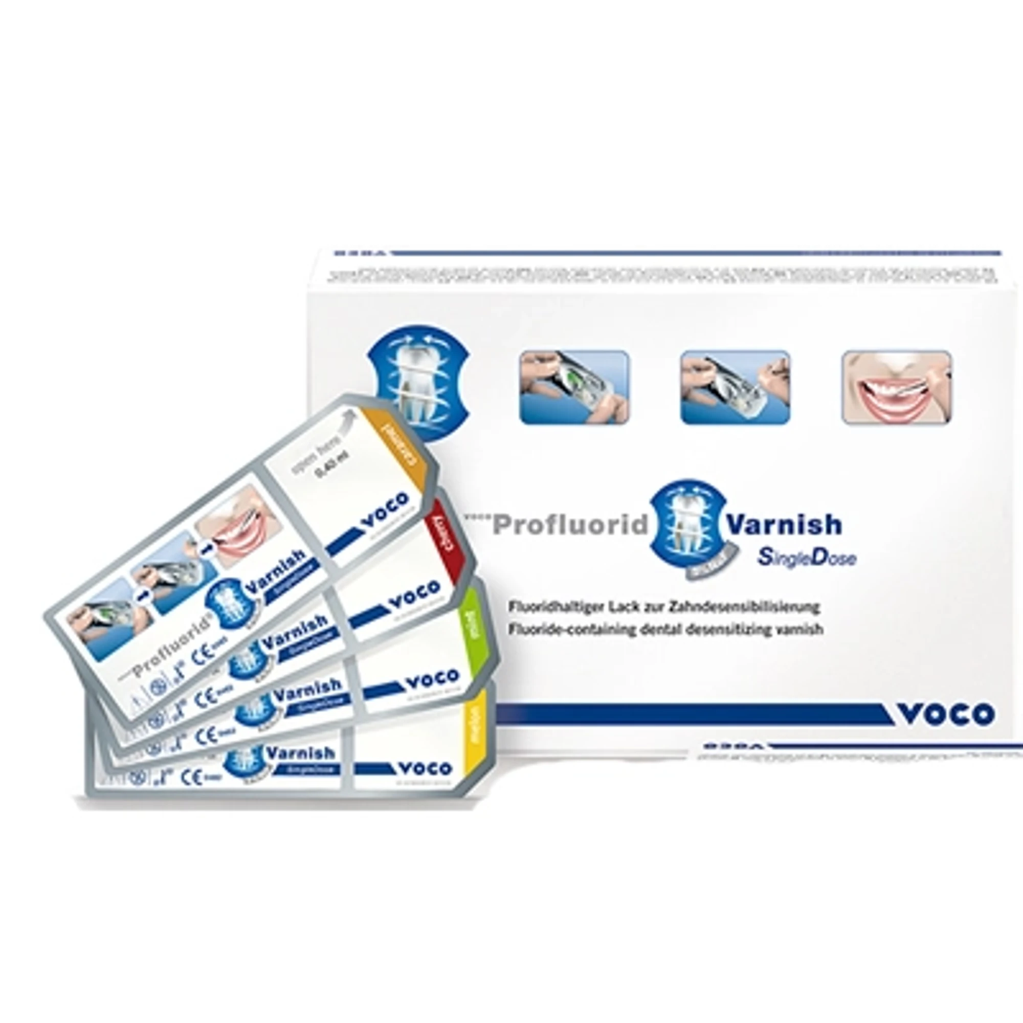 Profluorid 5% Sodium Fluoride Varnish, Single Dose, 0.4 ml, Melon, 200/Pk thumbnail 6