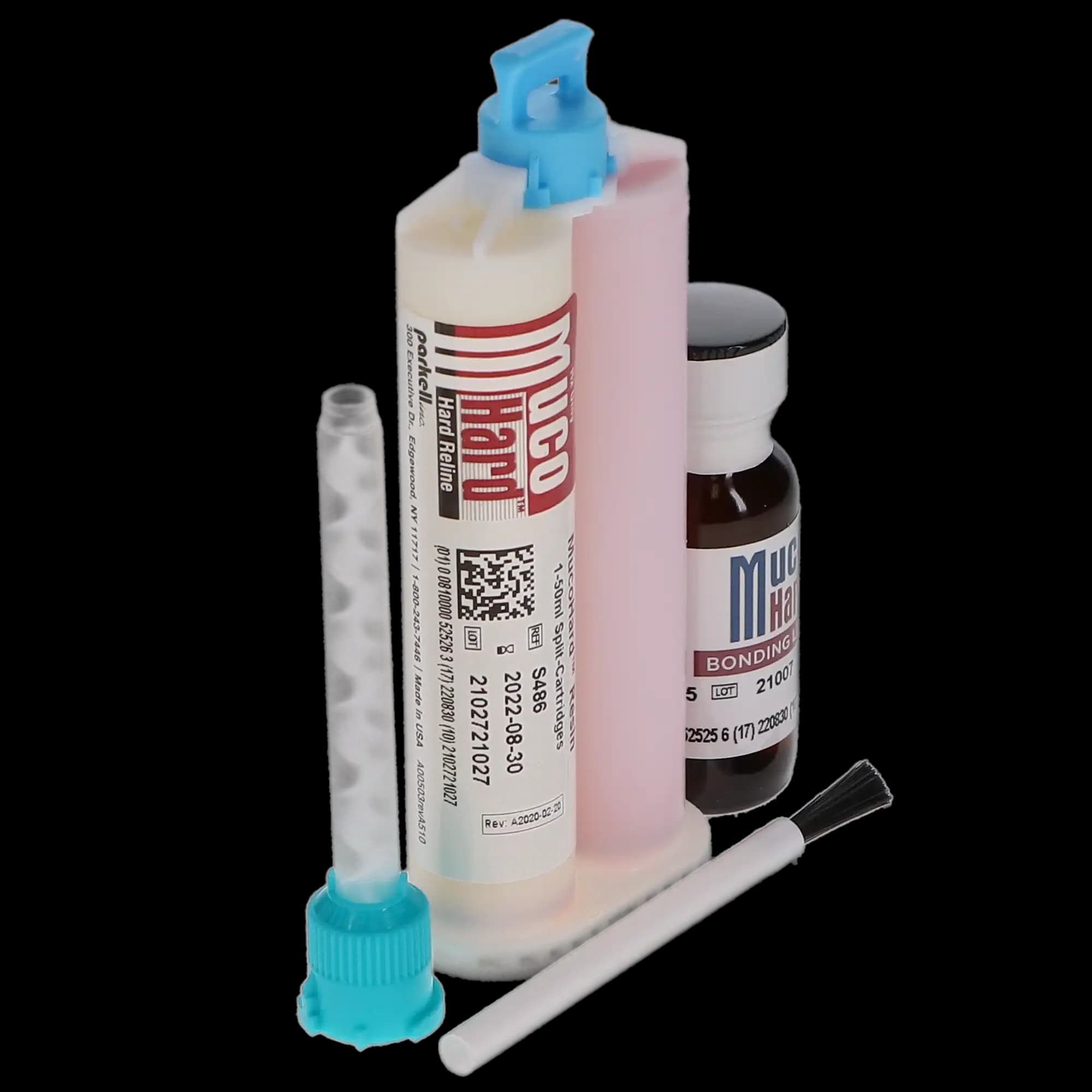 MucoHard+ Hard Denture Reline Kit, Self-Cure, Translucent Pink, 50 mL Cartridge, S640 thumbnail 12