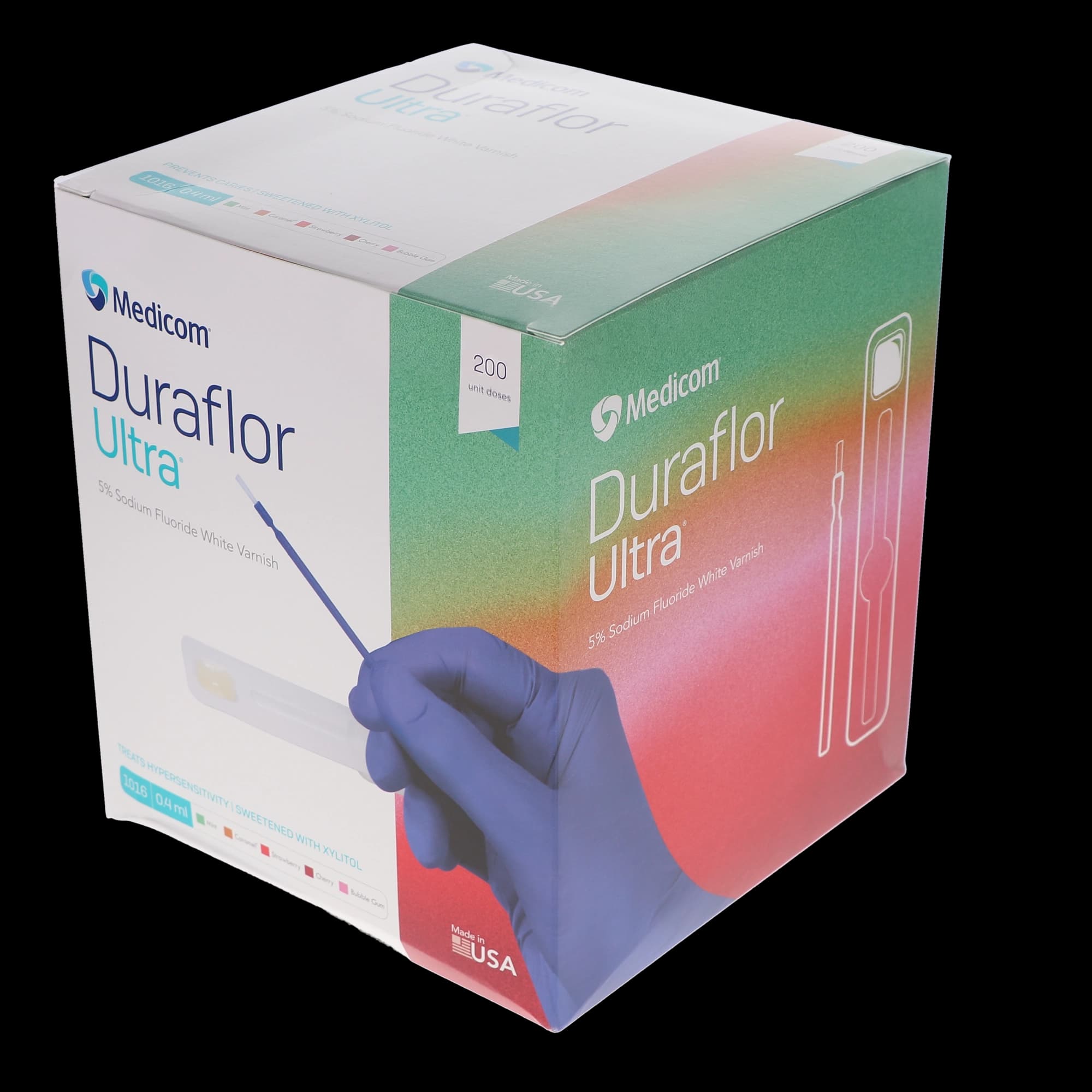 Duraflor Ultra 5% Sodium Fluoride Varnish, 0.4 mL Unit-Dose, Mint, 200/Pack thumbnail 5