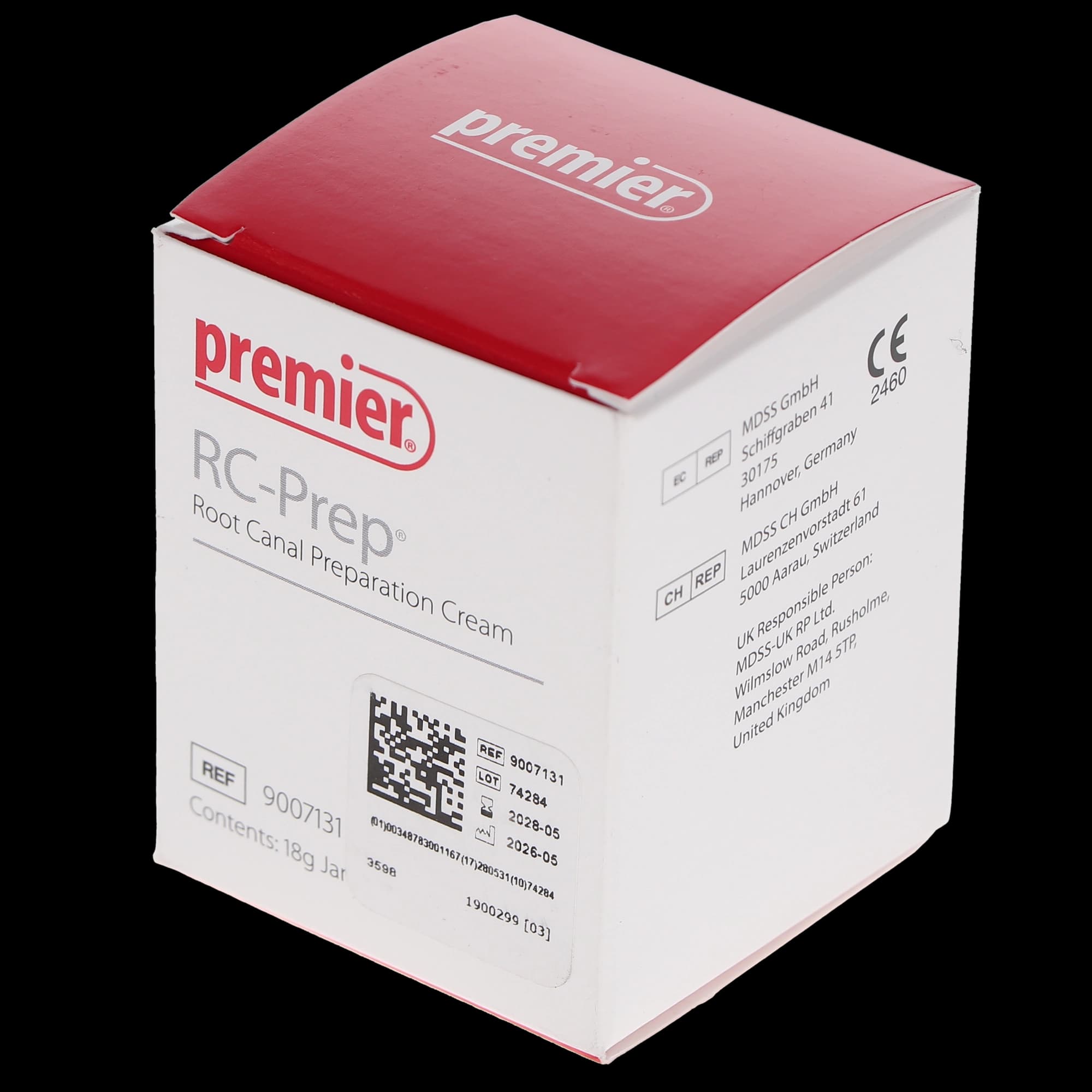 Premier RC-Prep Root Canal Chemo-Mechanical Preparation Cream, 18 g Jar, #9007131 thumbnail 10