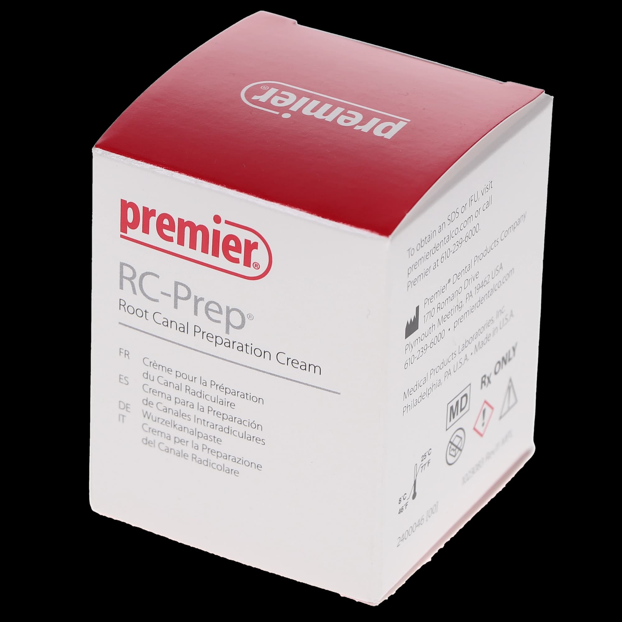 Premier RC-Prep Root Canal Chemo-Mechanical Preparation Cream, 18 g Jar, #9007131 thumbnail 11
