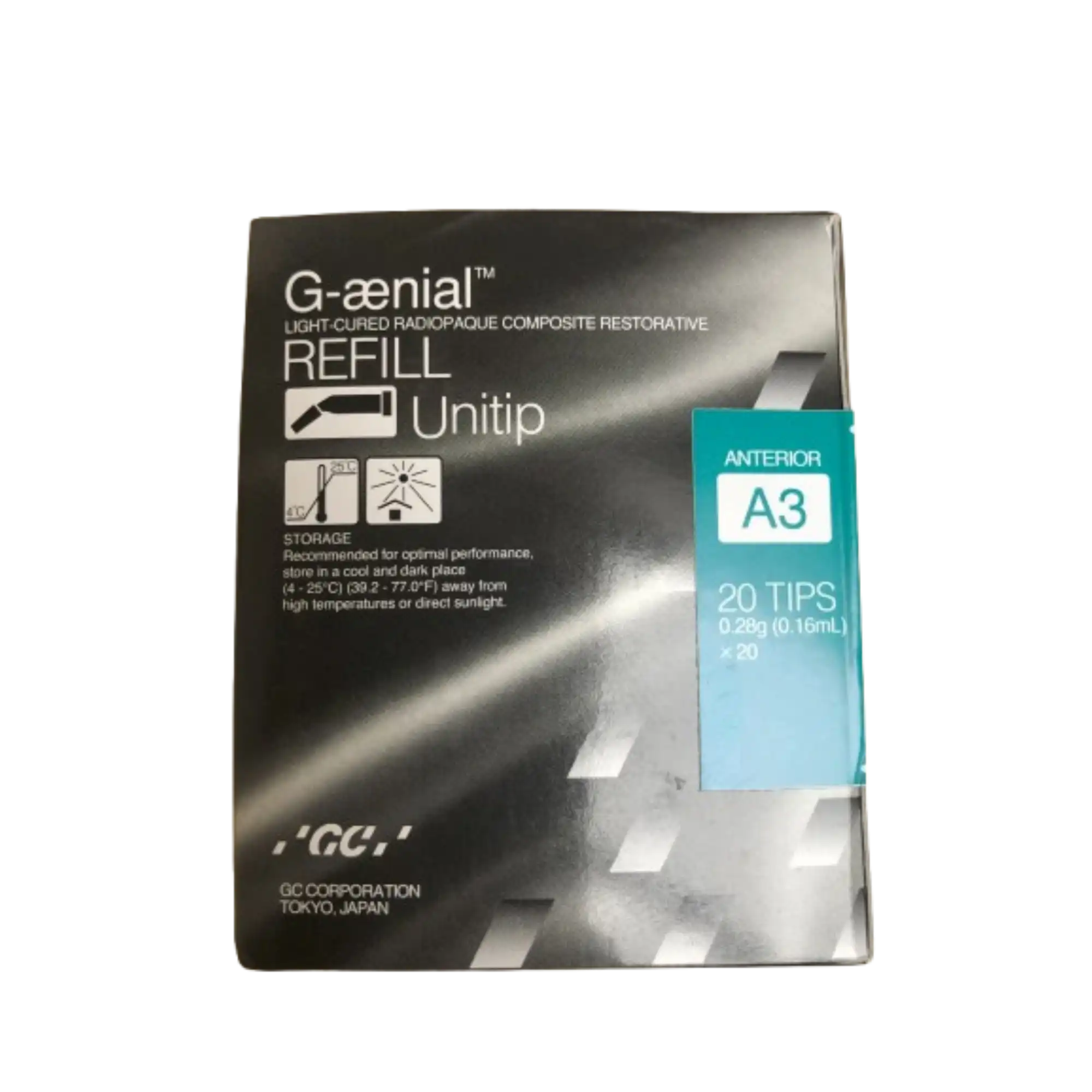 G-aenial Sculpt Unitip Refill, A3 Shade, 20/Pk, 0.16ml Each, (009171) - G-aenial Sculpt Unitip Refill 20/Pk A3 - (009171) - Image 1