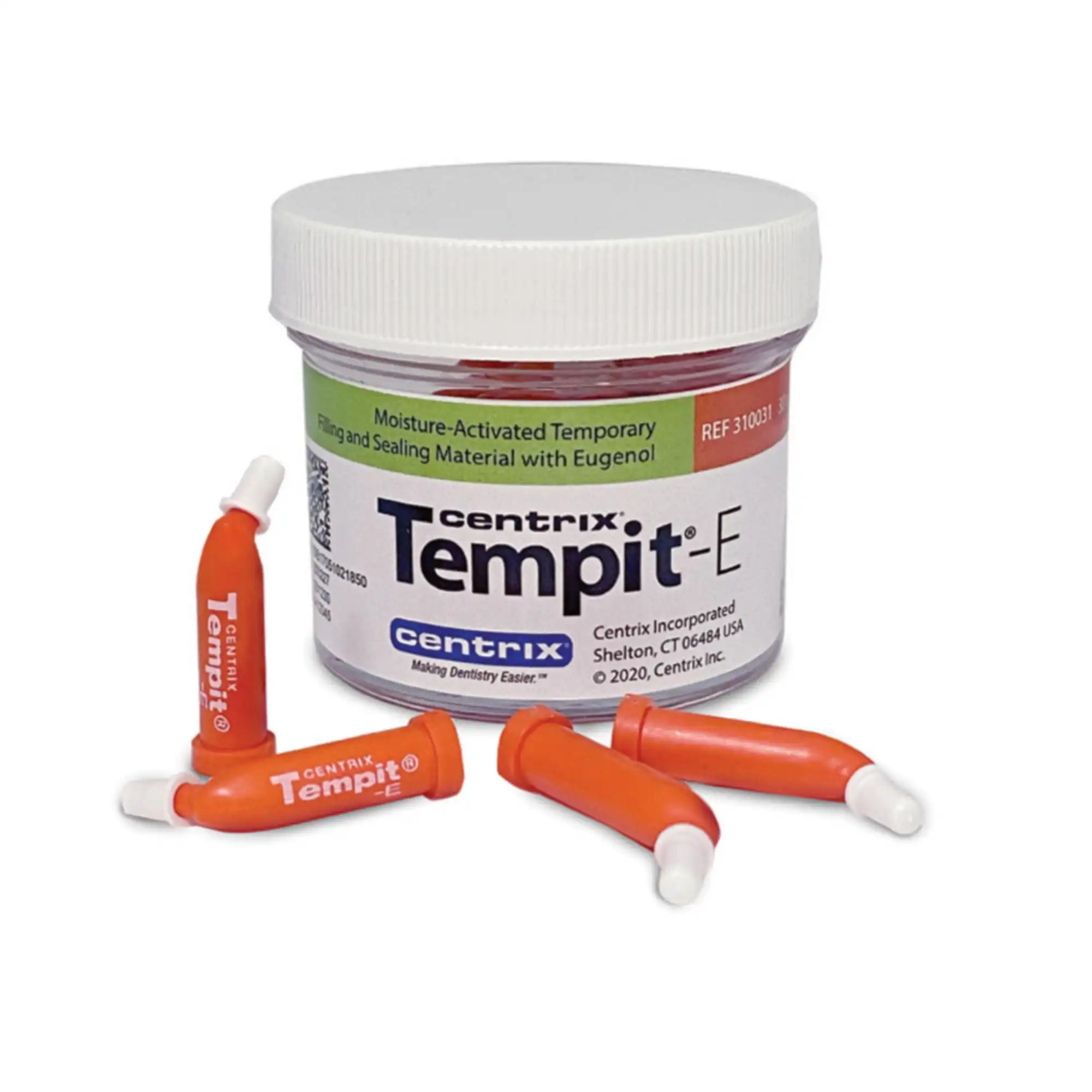Tempit-E with Eugenol Temporary Filling Material, Prefilled Tips, 0.35g, 30/Pack, 310031 thumbnail 8