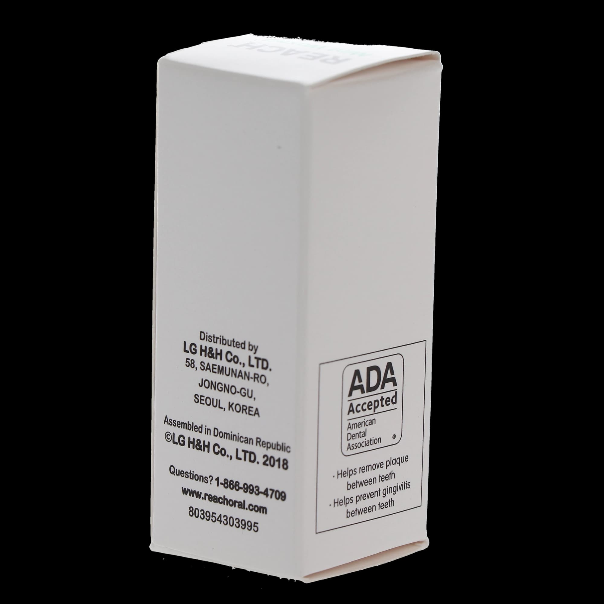 Reach Waxed Dental Floss Refill, Mint, 200 yd, No Dispenser, 211896400 thumbnail 7