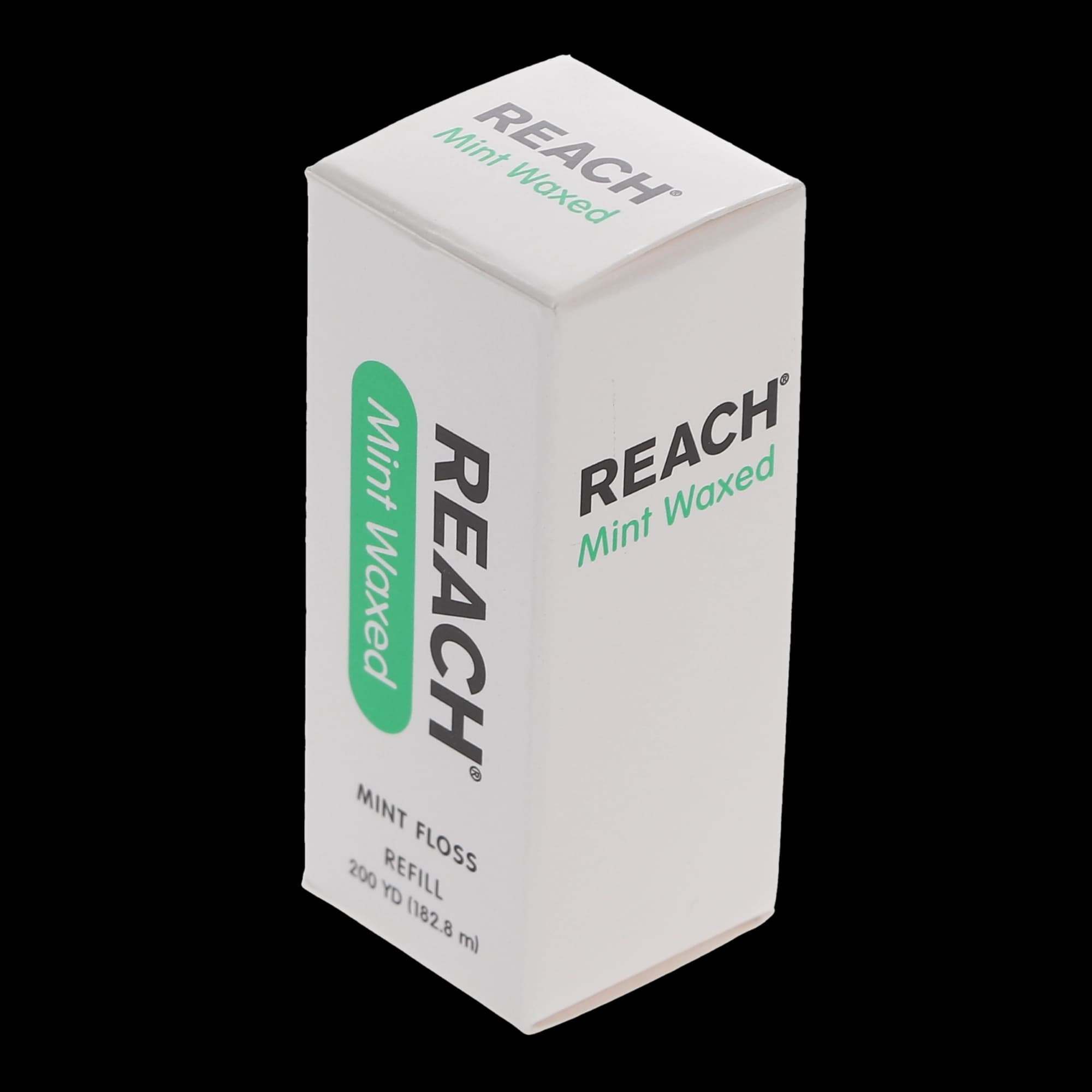Reach Waxed Dental Floss Refill, Mint, 200 yd, No Dispenser, 211896400 thumbnail 8