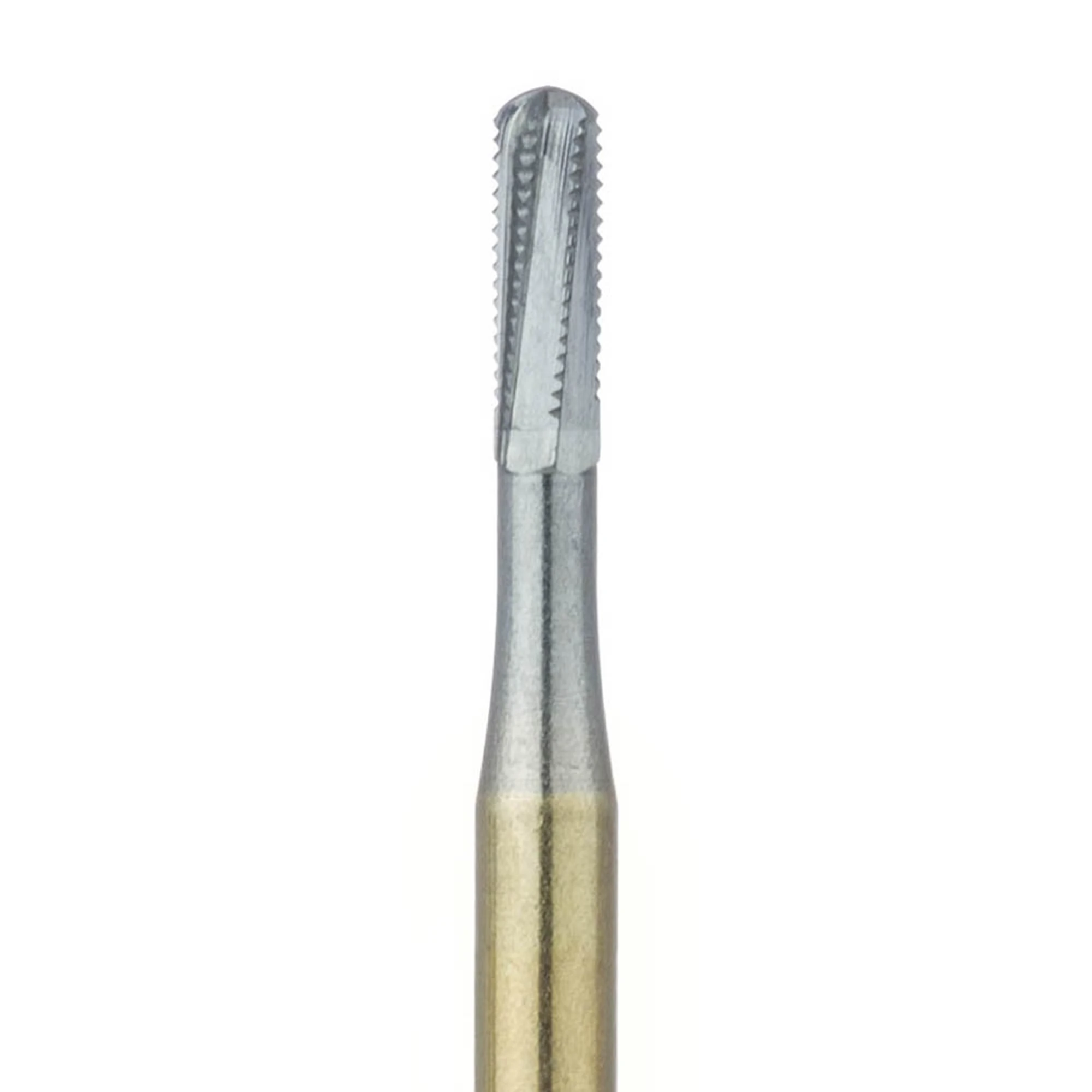 Meisinger Crown Cutter Carbide Bur, Friction Grip, #1958, 1.2 mm Diameter, 5/Pk, HM36R-012-FG thumbnail 2