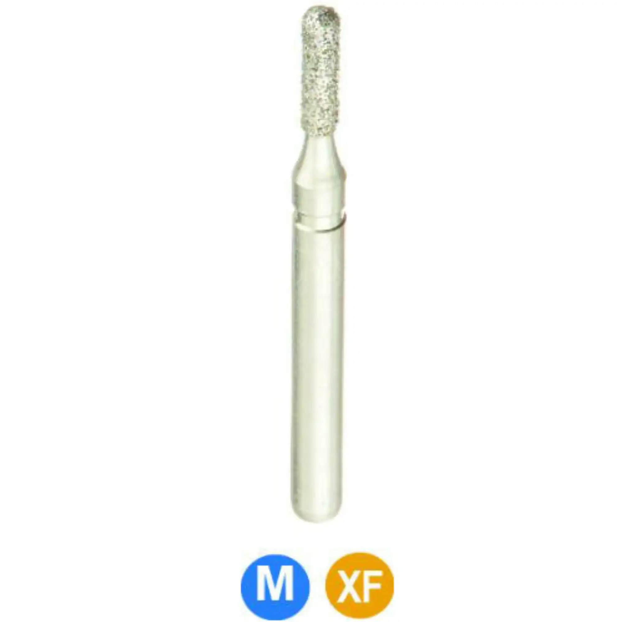 Diamond Burs, FG, Round End Cylinder, Medium Grit, Blue, 1.0 mm, 838-010, 5/Pk, A20R - Diamond Burs, FG, Round End Cylinder, Medium, Blue, 1.0 mm, 838-010, 5/Pk, A20R - Image 1