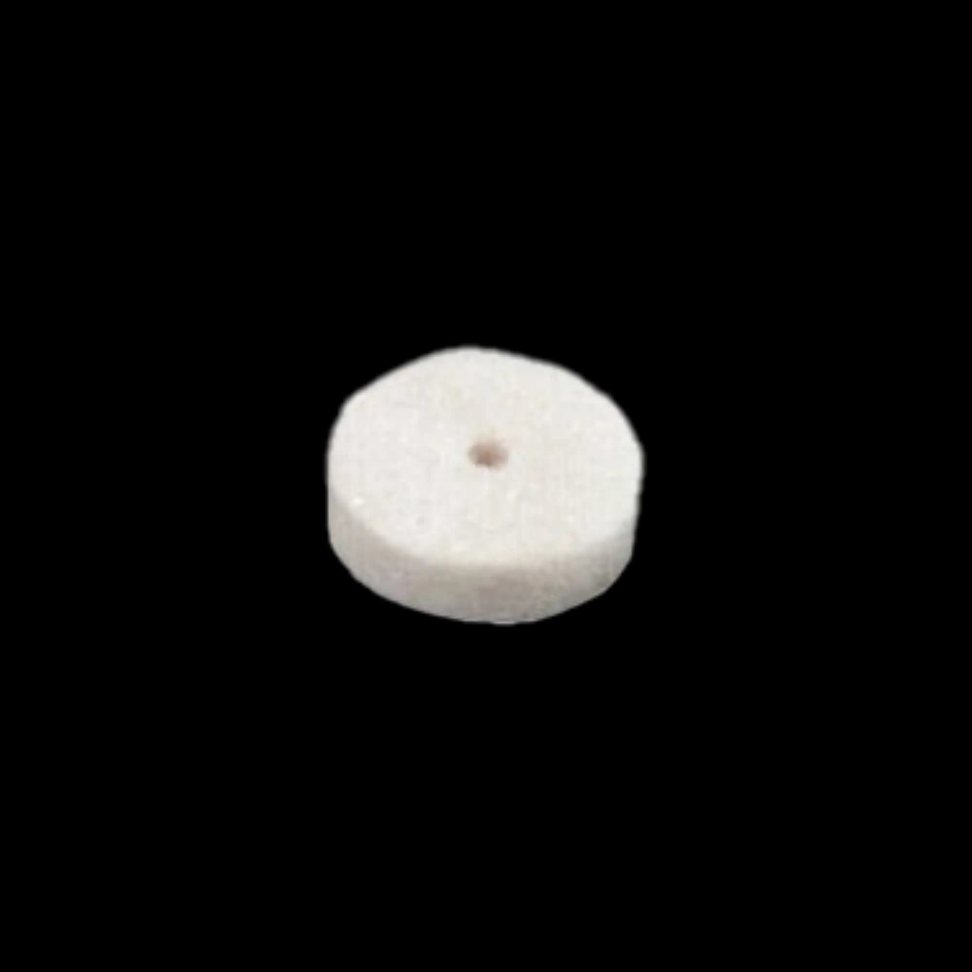 Buffalo Dental 1/2" Soft Square Edge Minim Felt Wheels, 24/Pk - 1/2" Soft Sq. Edge Minim Felt Wheels, 24/Pk - Image 1