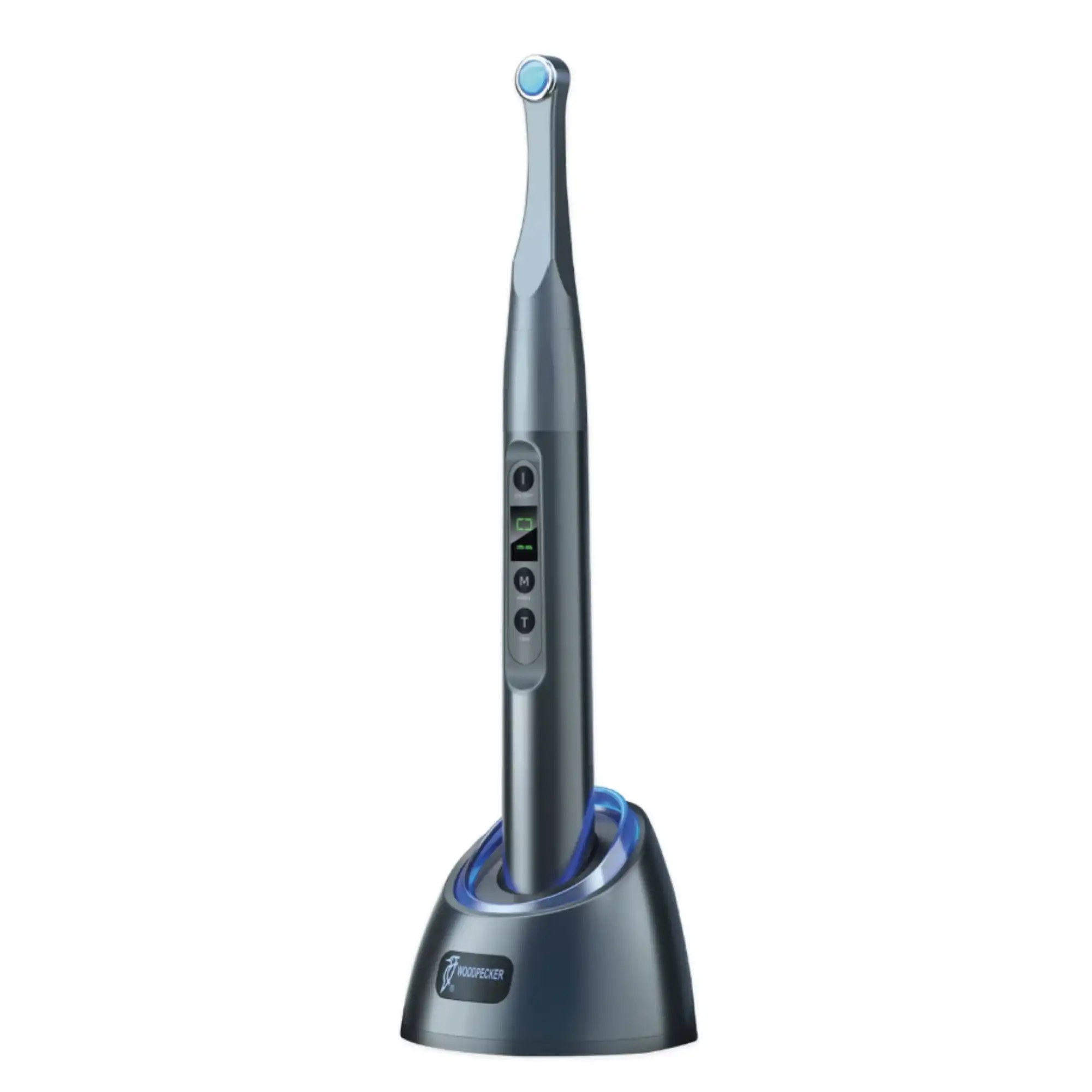 Woodpecker iLED II Wide Spectrum LED Curing Light, Wireless, 3000 mW/cm², 360° Rotary Head, Magnetic Point Cure Lens, 1/Pk - Woodpecker, LED Curing Light, 1/Pk, I LED II - Image 1
