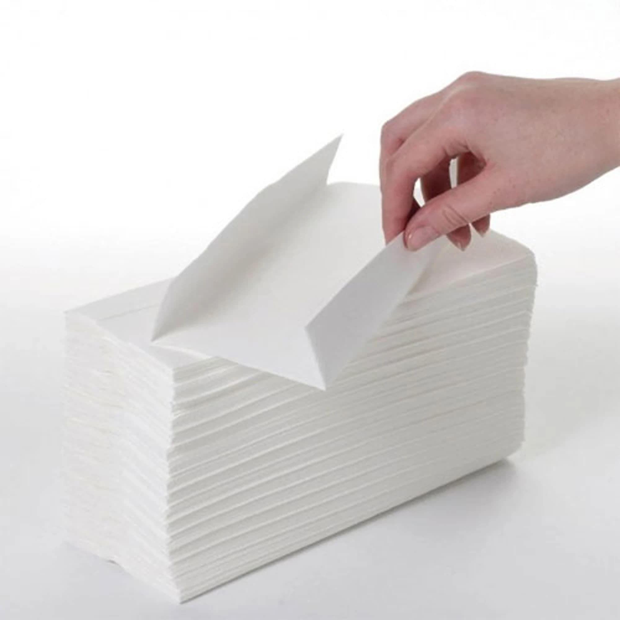Safe-Dent C-Fold Paper Towels, White, 2400/Case - Safe-Dent C-Fold Towels, White, 2400/Case - Image 1