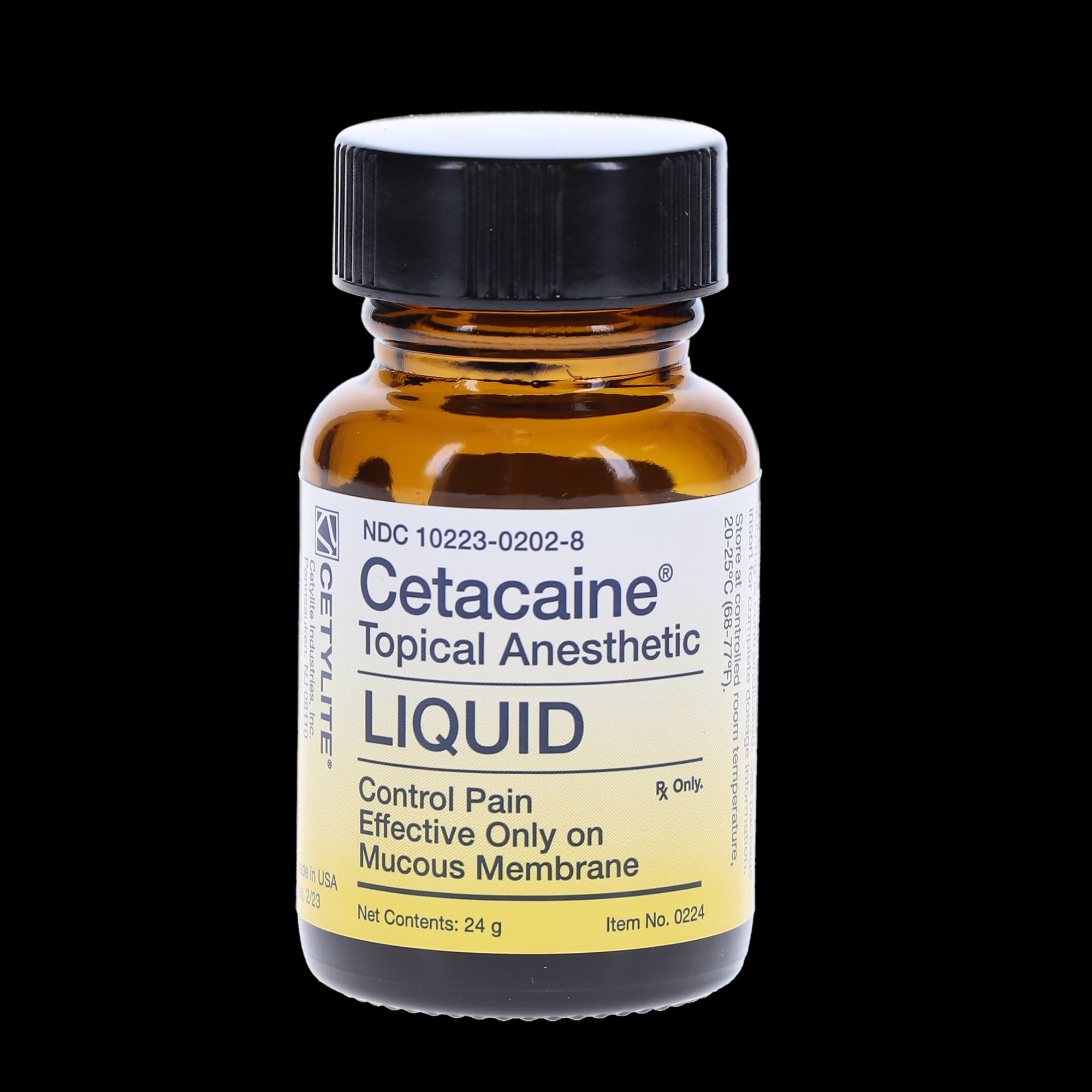 Cetacaine Topical Anesthetic Liquid, 24 g Bottle, Banana Flavor, 0224 thumbnail 3