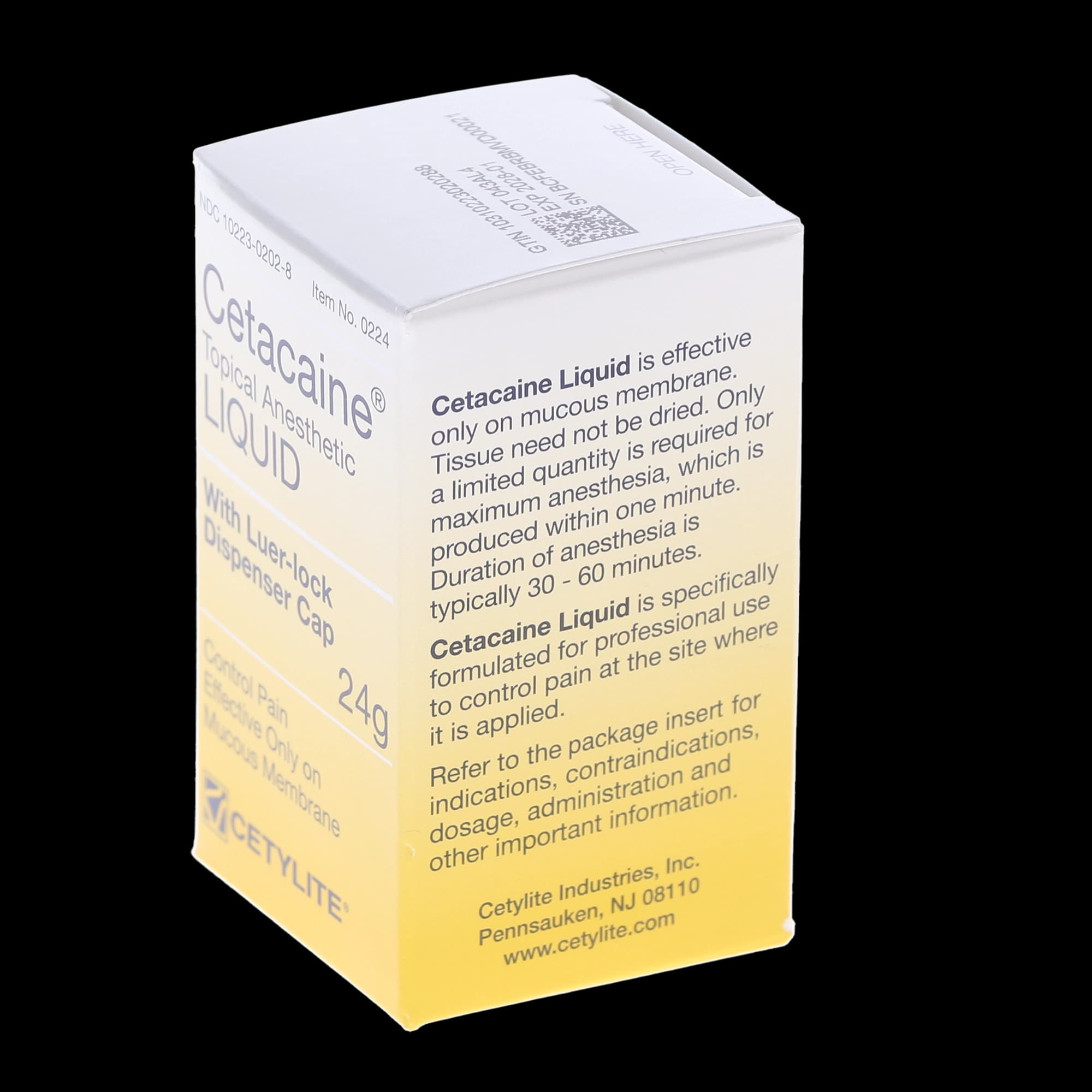 Cetacaine Topical Anesthetic Liquid, 24 g Bottle, Banana Flavor, 0224 thumbnail 5