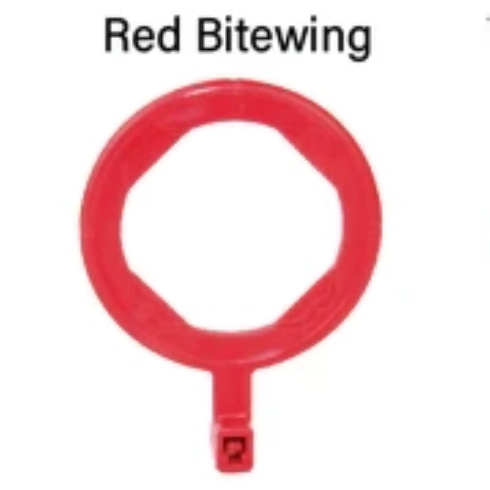Pac-Dent EzAim Autoclavable Bitewing Positioning Ring, Red, 1/Pkg, 131106 thumbnail 3