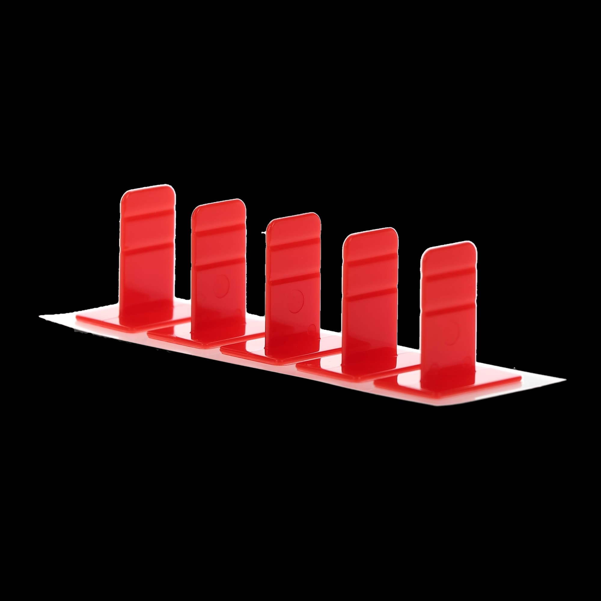 Pac-Dent EzAim Disposable Adhesive Sensor Bite Tab, Red, Universal, 50/Pk, 131113 thumbnail 4