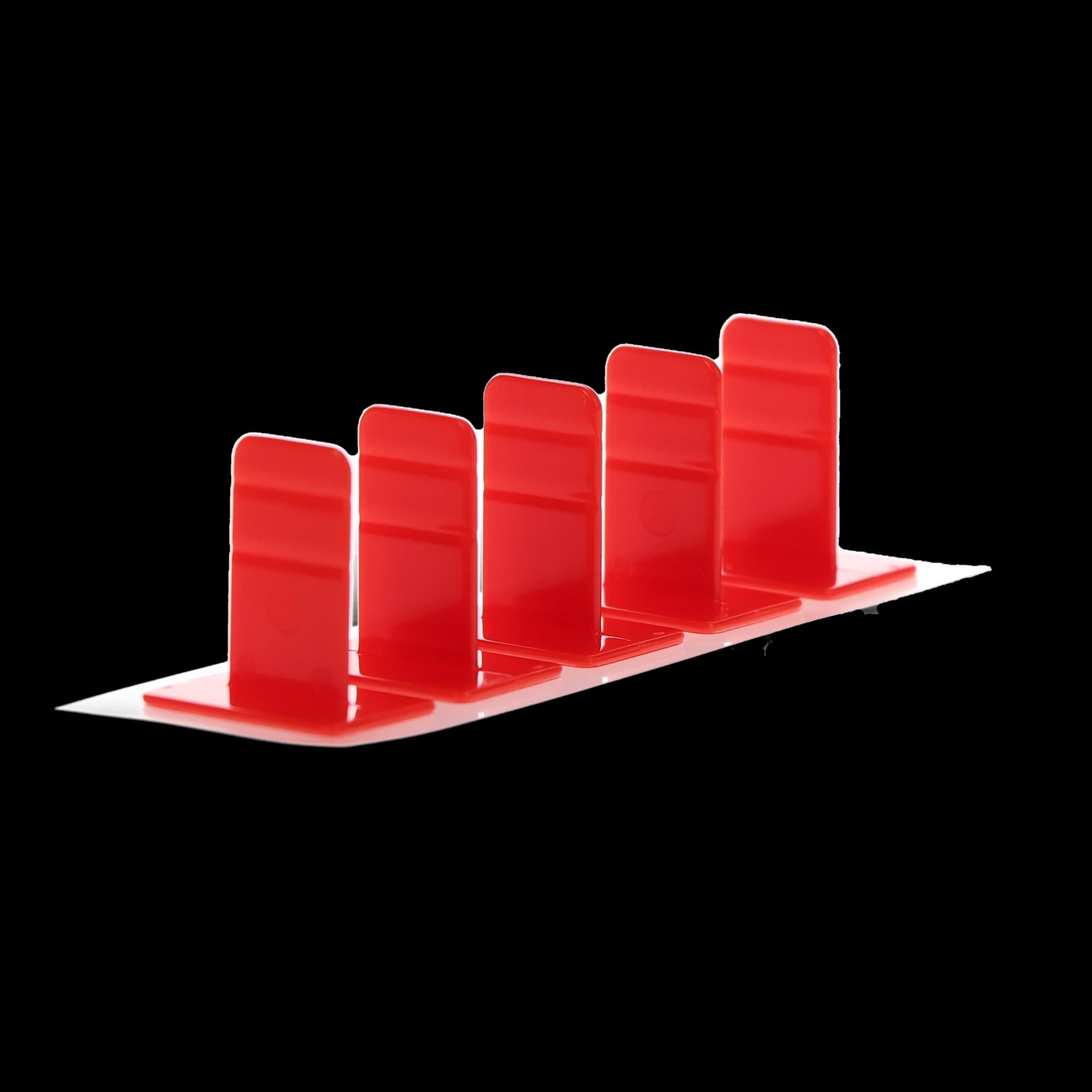 Pac-Dent EzAim Disposable Adhesive Sensor Bite Tab, Red, Universal, 50/Pk, 131113 thumbnail 5