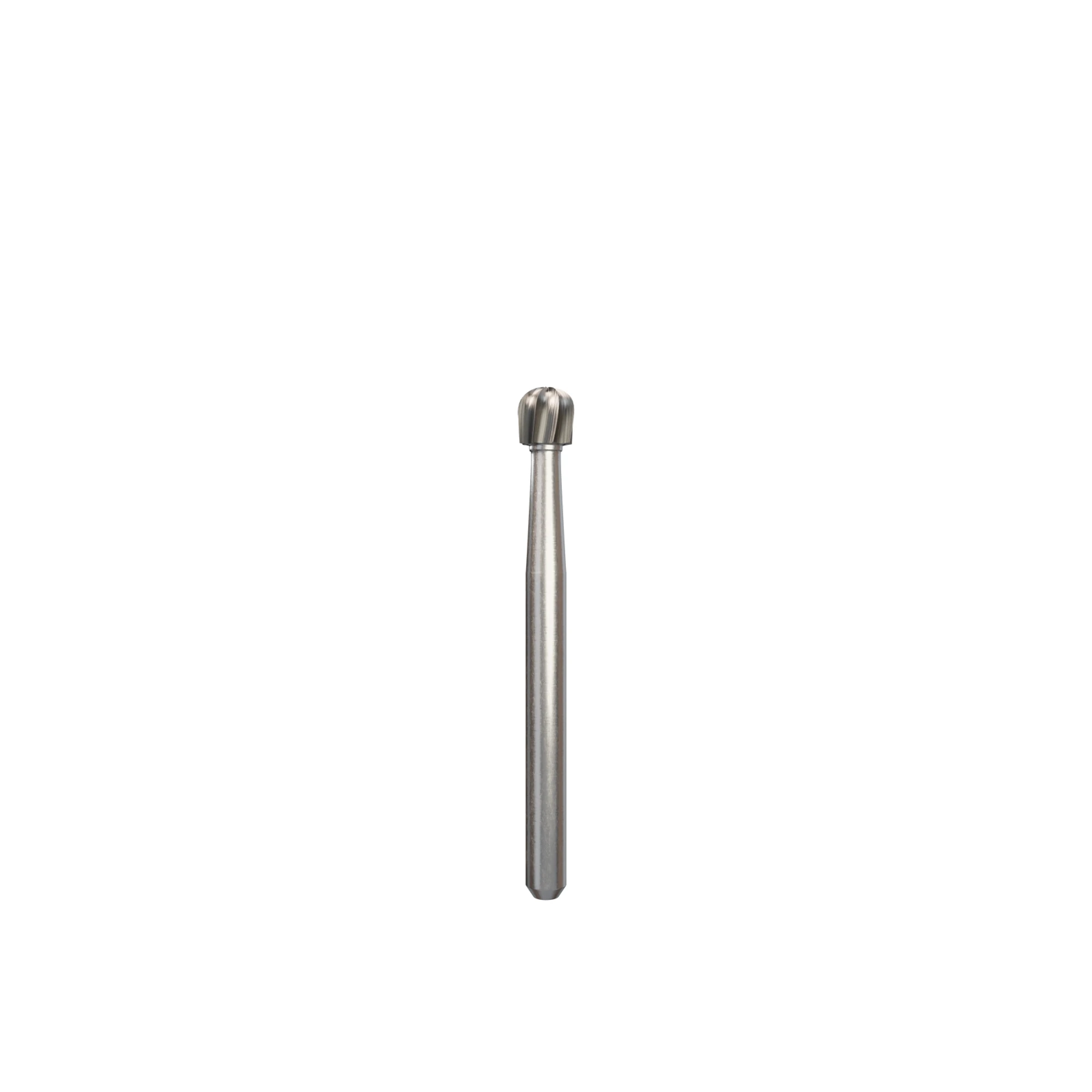 Alpen Carbide Bur FG #7 Round, Friction Grip, 2.1 mm Diameter, 10/Pk, R100007 - Alpen Burs Carbide FG 7 10/Pk - Image 1