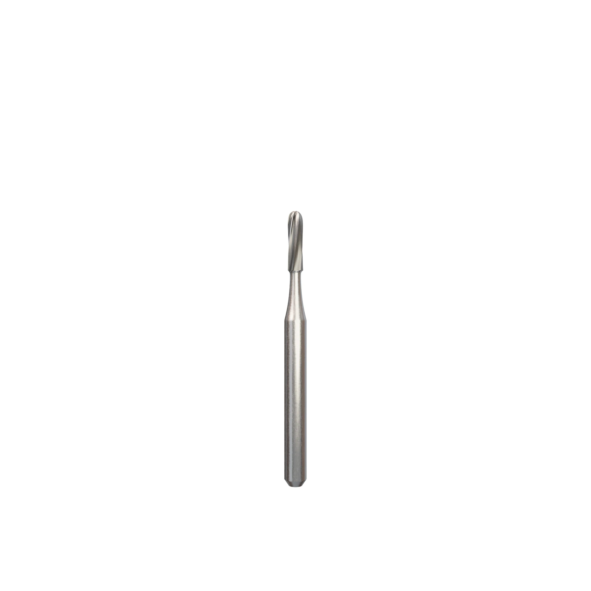 Alpen Carbide Bur #1157, FG Round End Fissure, 1.0 mm Diameter, 10/Pack - Alpen Straight Round End FG Carbide Burs - Image 1