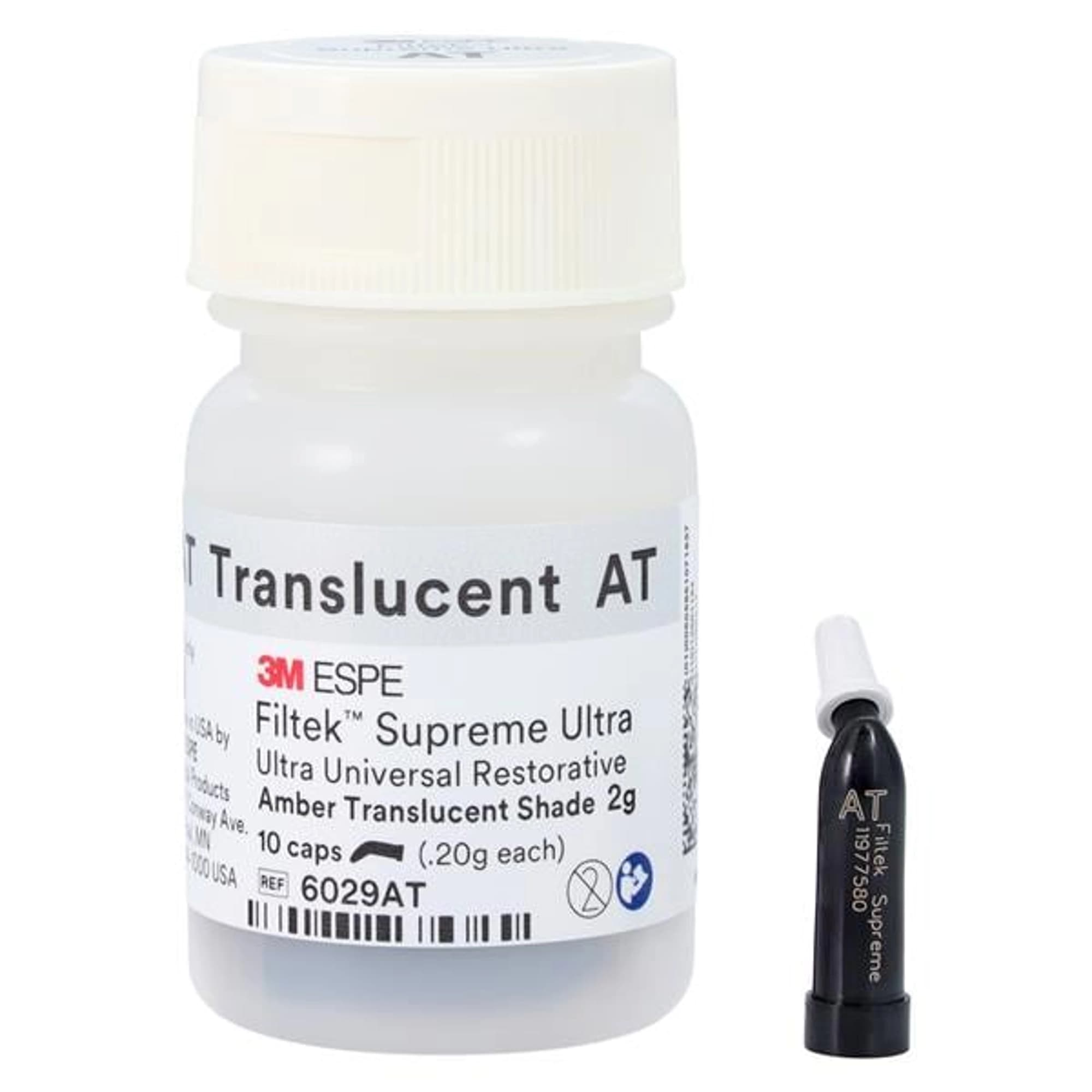 3M (Solventum) Filtek Supreme Ultra Universal Restorative, Amber Translucent, 0.2 g Capsules, 10/Pk, 6029AT thumbnail 7