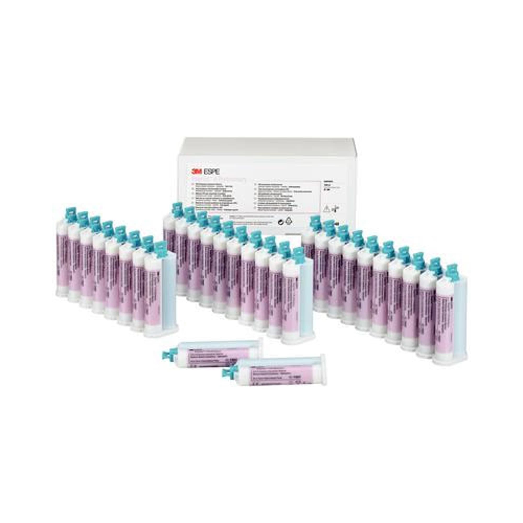 3M (Solventum) Imprint 4 Preliminary VPS Impression Material, Regular Set, Pink, Mint, 50 mL Cartridges, Bulk Pack of 30, 71548 thumbnail 2