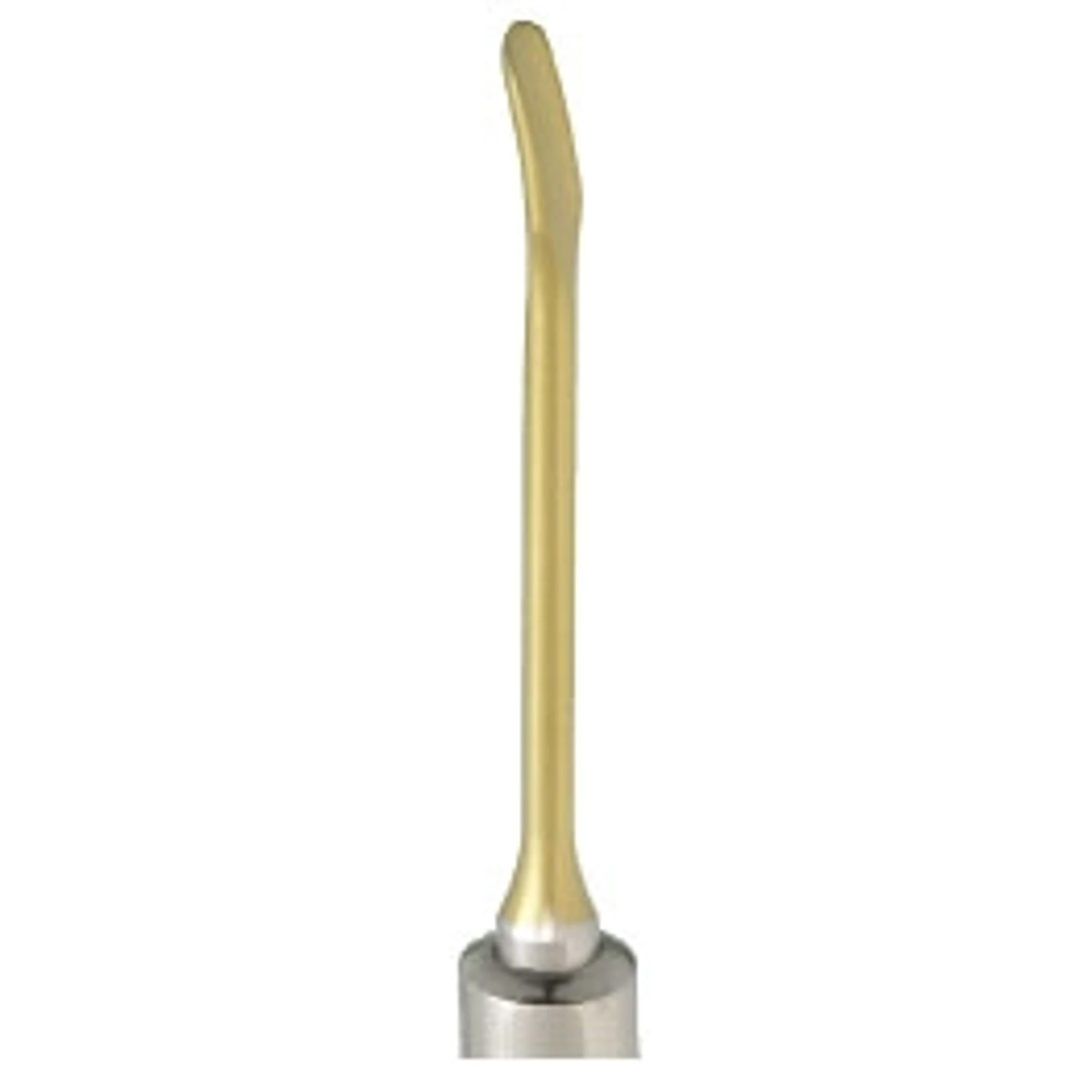 Nordent Luxating Elevator #5CT, 5mm Curved, Titanium Nitride Coated, Single End, Stainless Steel Handle thumbnail 2