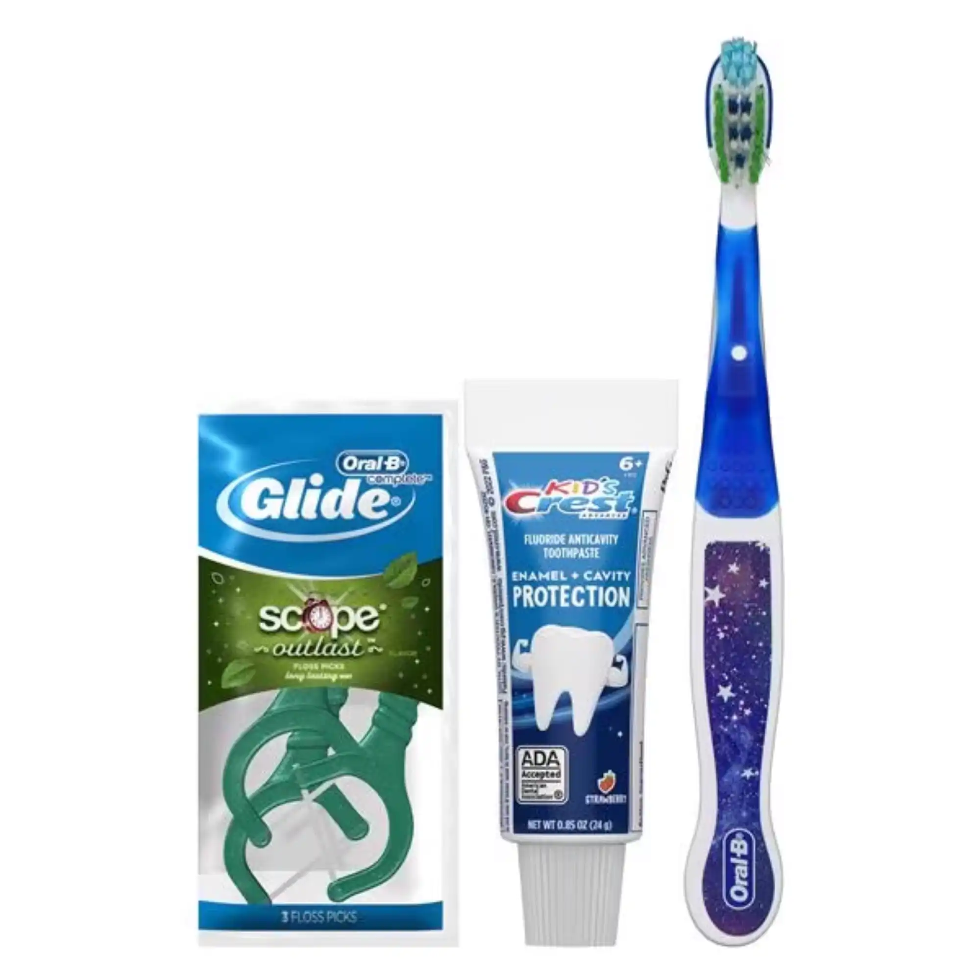 Crest Oral-B Kids 6+ Solution Manual Toothbrush Bundle, Galaxy Design, 72/Case, 80372278 thumbnail 14