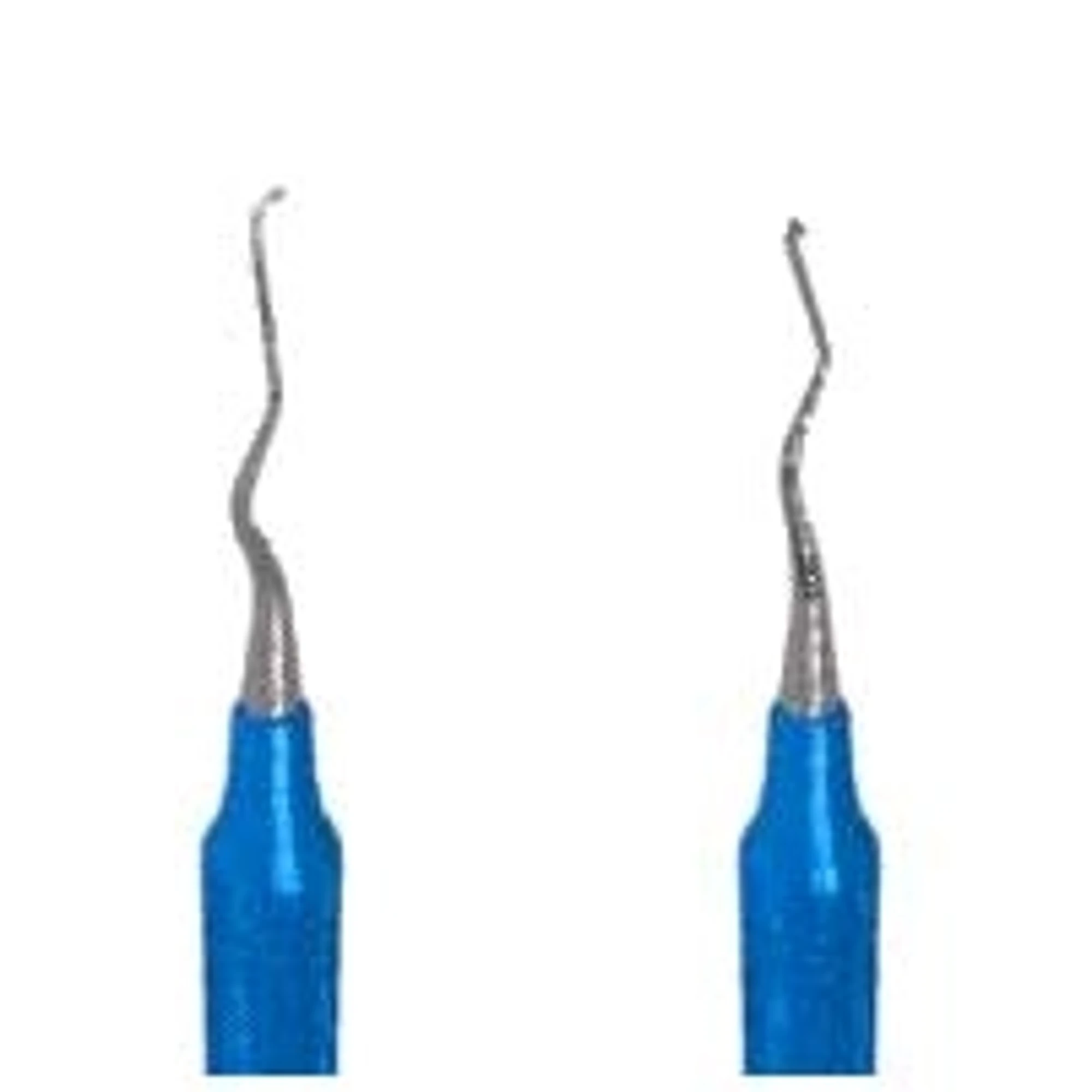 American Eagle Instruments Gracey +3 Deep Pocket Curette 13/14, EagleLite 3/8" Resin Handle, Blue, AEGDP13-14X thumbnail 2