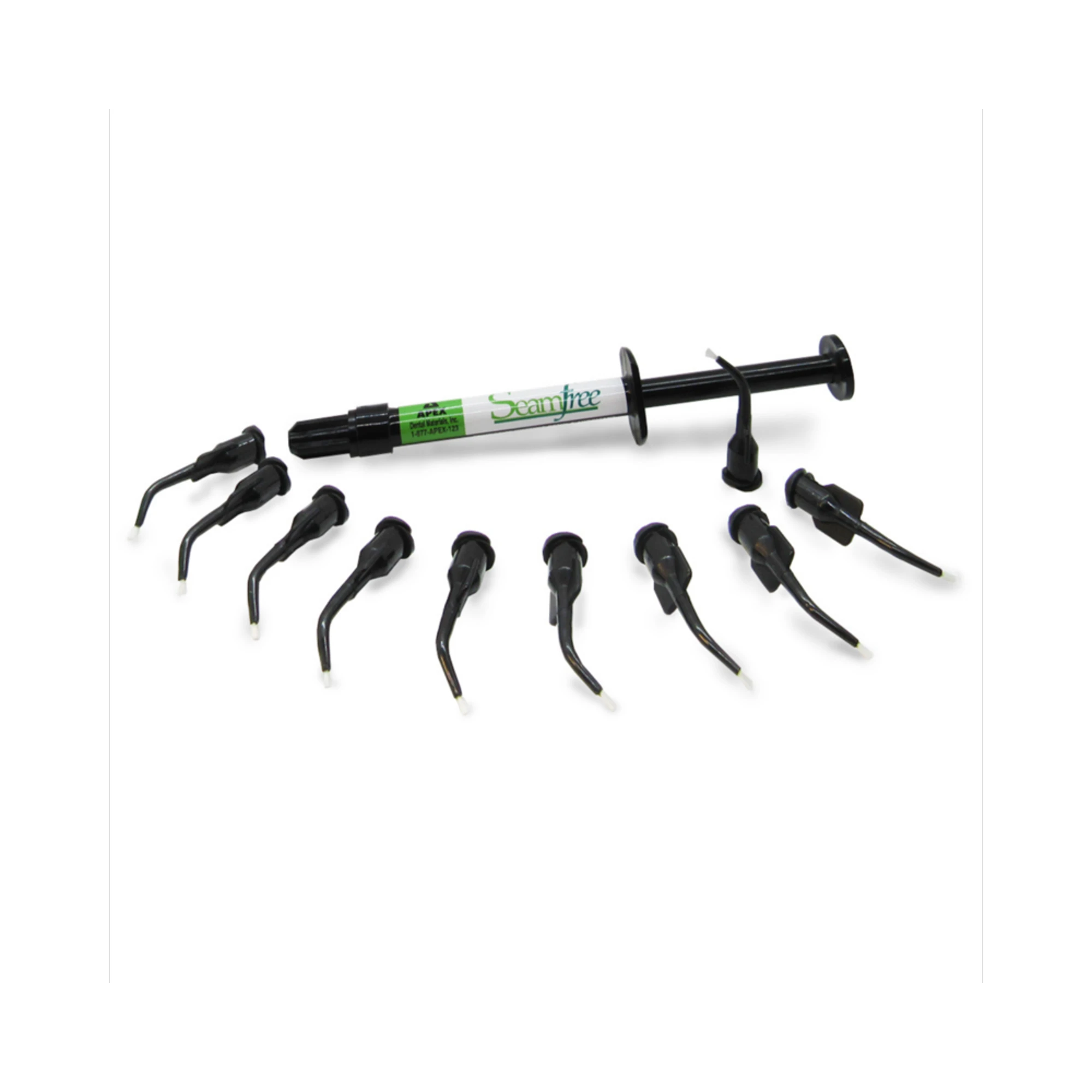 Vista Apex Seamfree Composite Wetting Resin and Lubricant Syringe Kit, 1.2 mL, 5 Syringes with 50 Tips, #90026 thumbnail 8