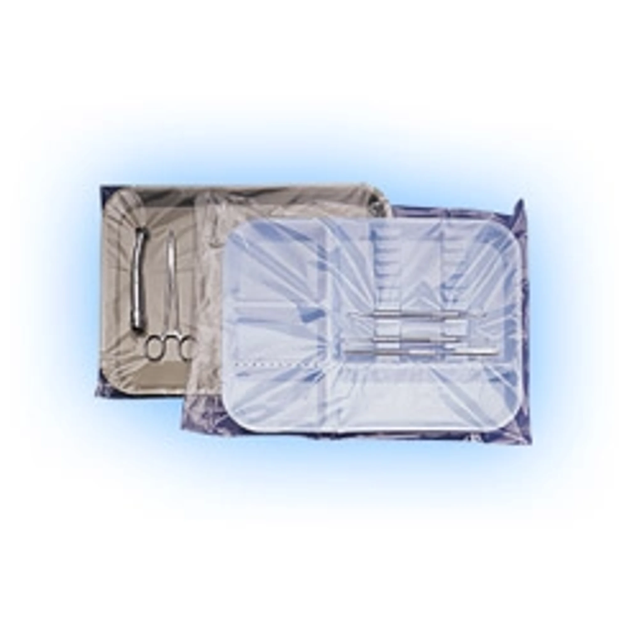 Pinnacle Allrap Tray Sleeve, 11 5/8" x 16", Clear Disposable Plastic Barrier, 500/Box, TS115-16 thumbnail 6