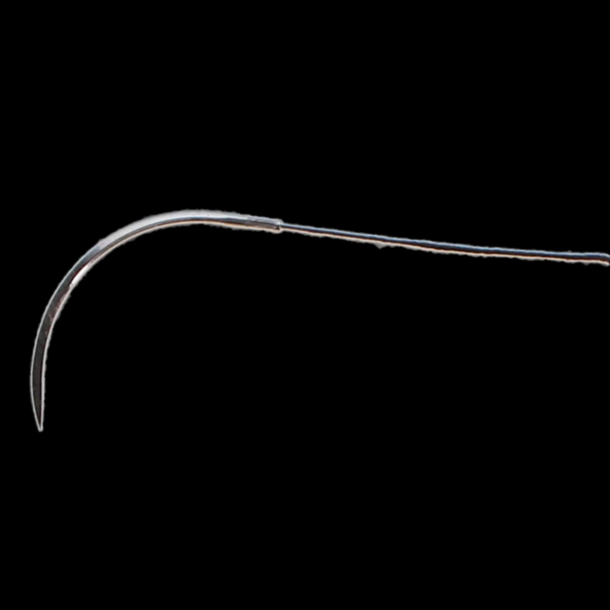 HSB Silk Suture, 4-0, Black, 45cm, 19mm 3/8 Circle Reverse Cutting Needle, 12/Bx thumbnail 5