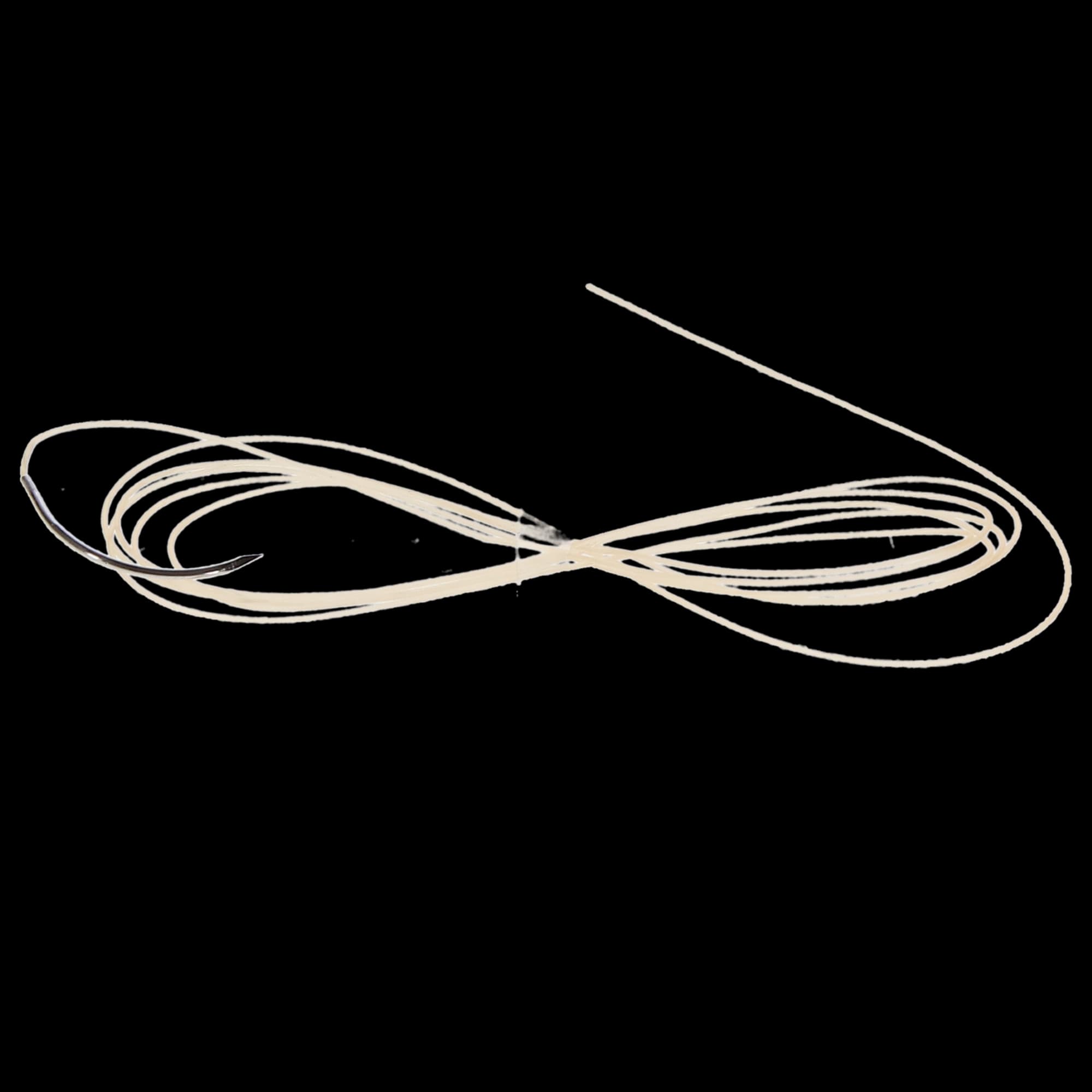 Look Plain Gut Suture, 3-0, 27", C6, 3/8 Circle Reverse Cutting Needle - Look Sutures - Plain Gut, 3-0, 27", C6, 3/8 Circle Reverse Cutting 1 - Image 1