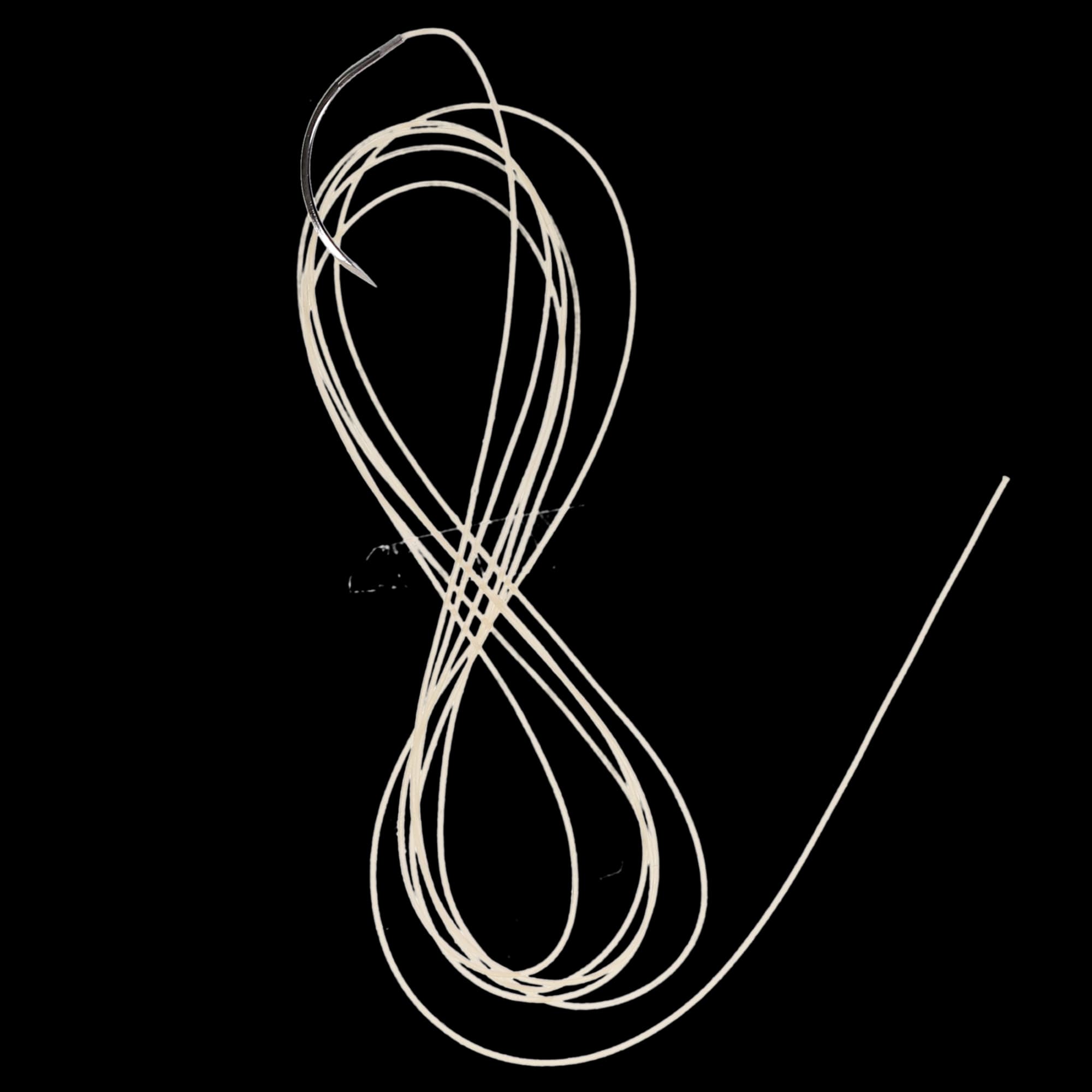 Look Plain Gut Suture, 3-0, 27", C6, 3/8 Circle Reverse Cutting Needle thumbnail 5