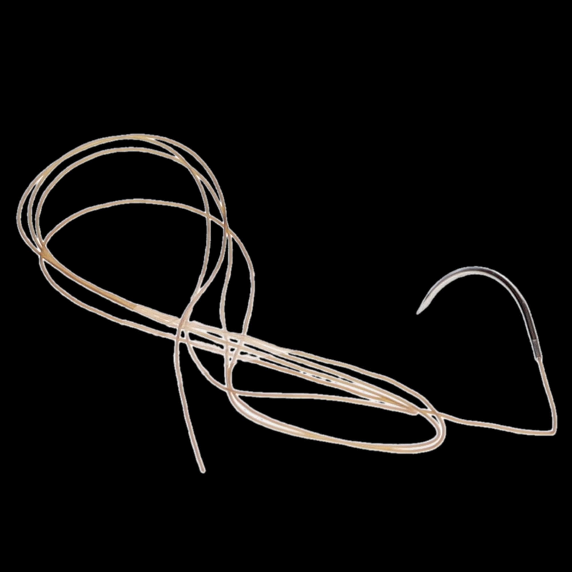 Look Chromic Gut Sutures, 4-0, 18", C6 Needle, 3/8 Circle Reverse Cutting 19mm thumbnail 2