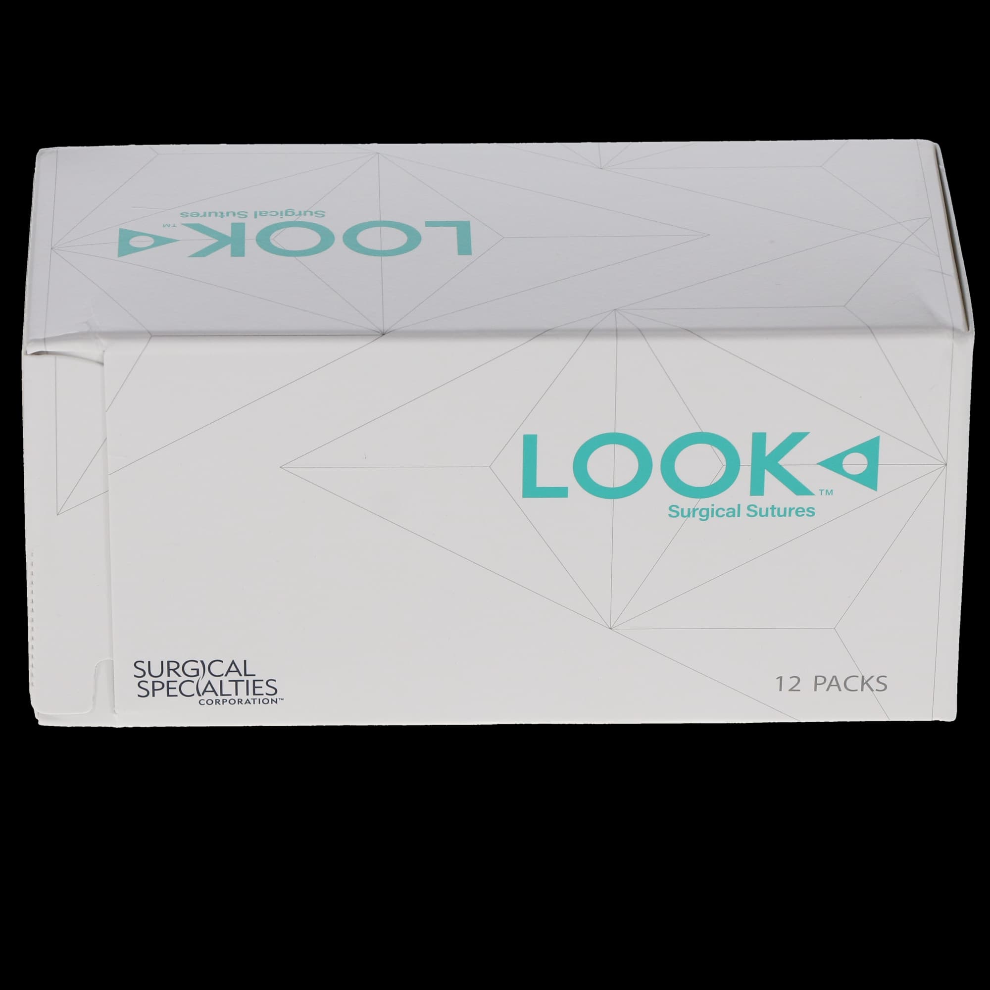 Look Sutures Chromic Gut, 3-0, 27", C6, 3/8 Circle Reverse Cutting, 12/Bx thumbnail 4
