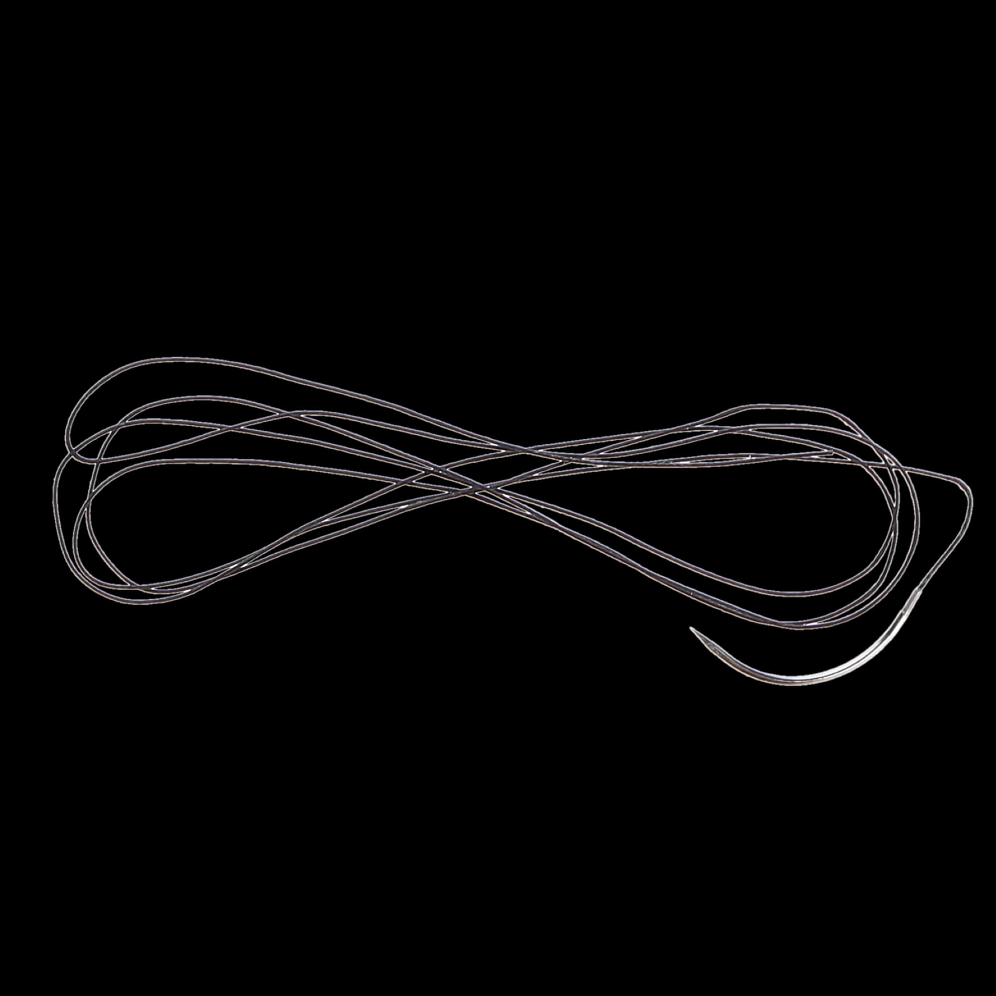 Look Sutures - Silk, 3-0, Black, 18", C6, 3/8 Circle Reverse Cutting 19mm, 12/Bx thumbnail 5