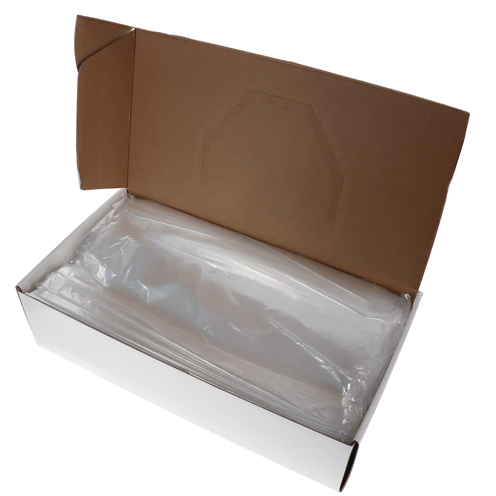 HSB Full Chair Sleeves, 33" x 54", Clear, 200/Pk, 101165 thumbnail 2